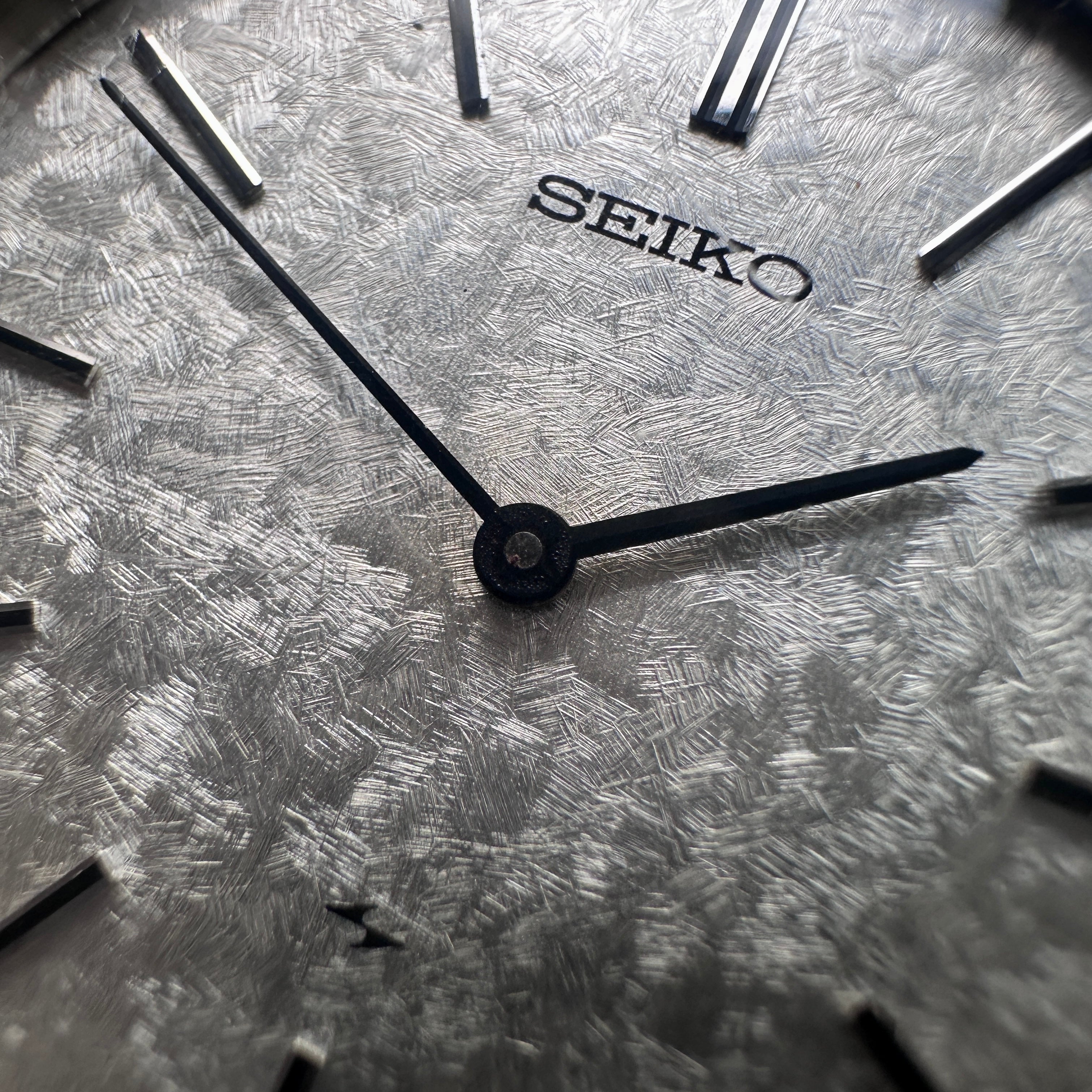 1975 Seiko Chariot Koyuki textured dial 2220-0430