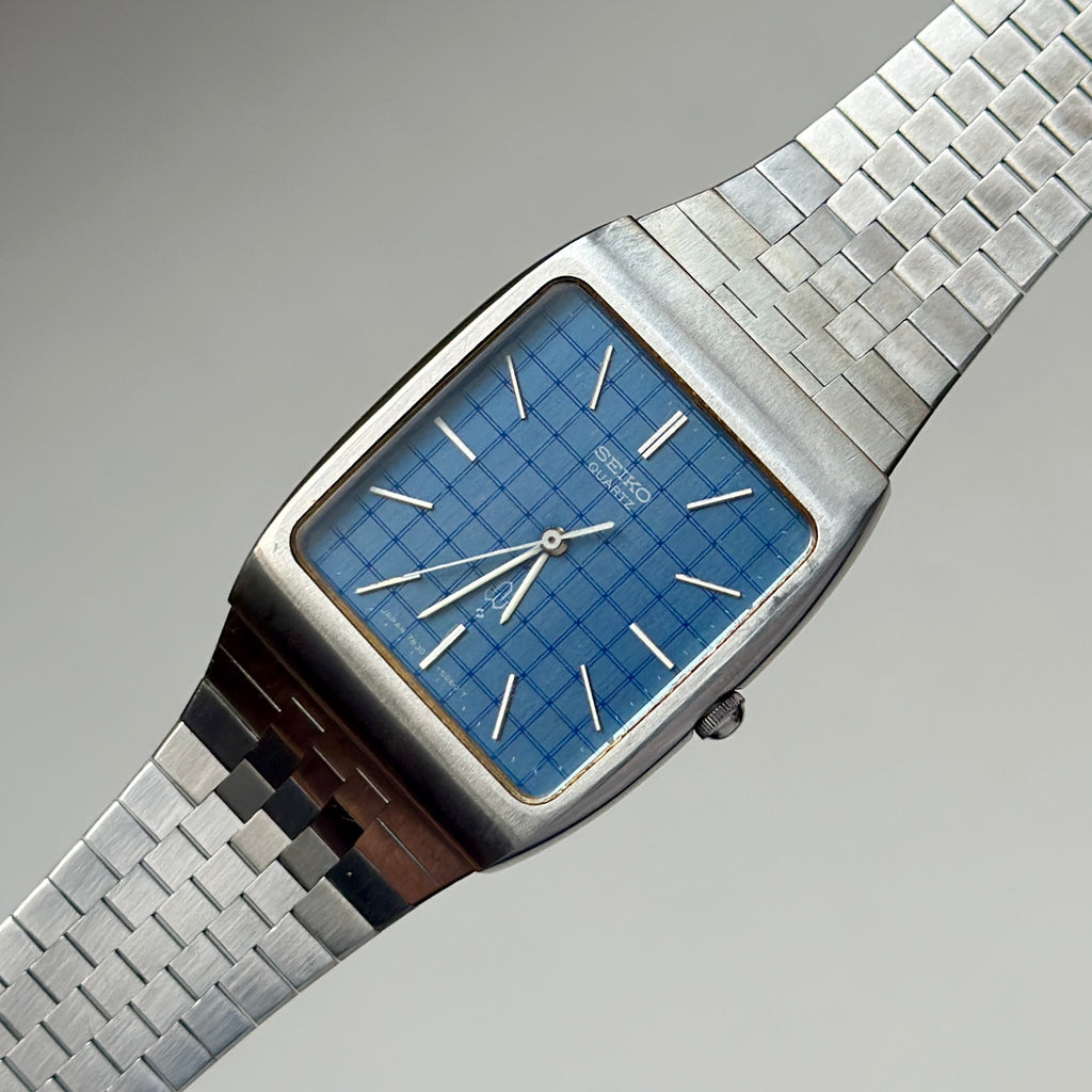 1978 Seiko Blue Checkered Dial 7830-5050