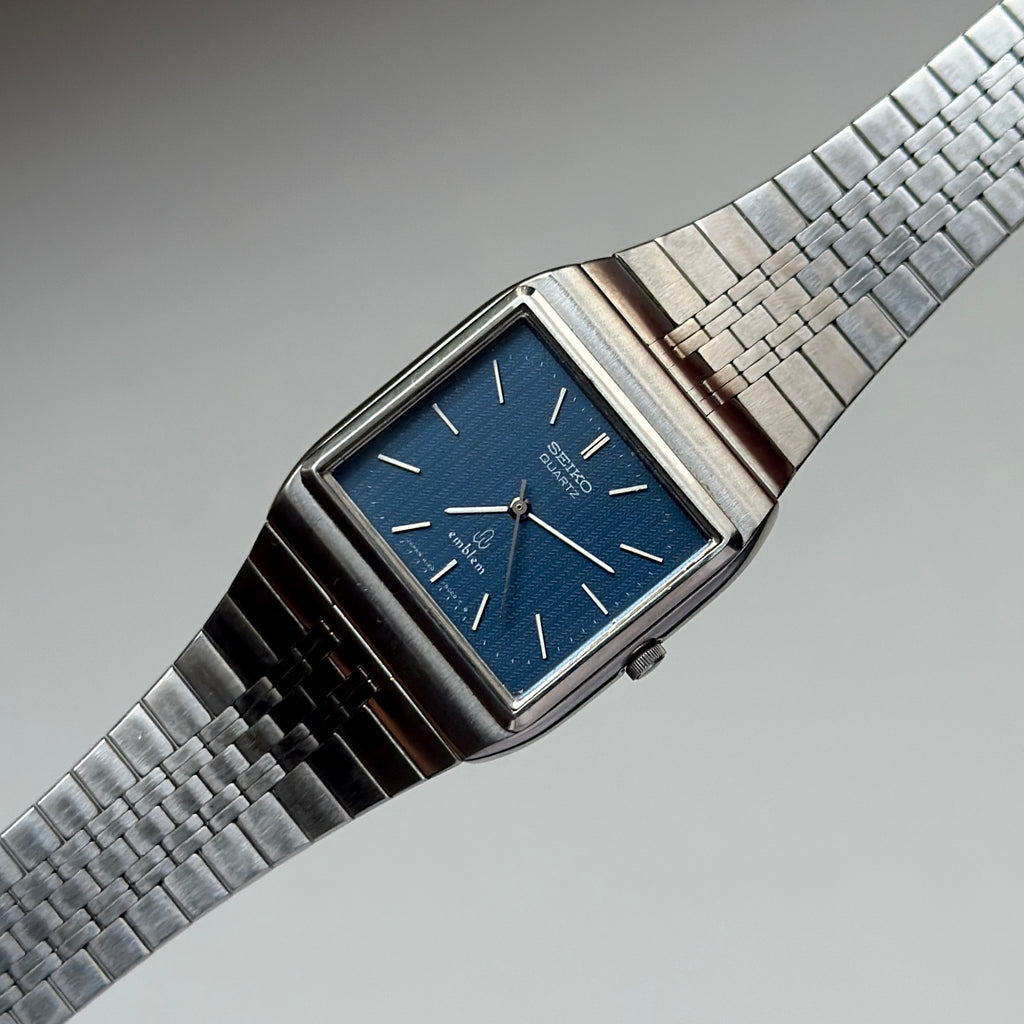 1976 Seiko Emblem Blue 4120-5020