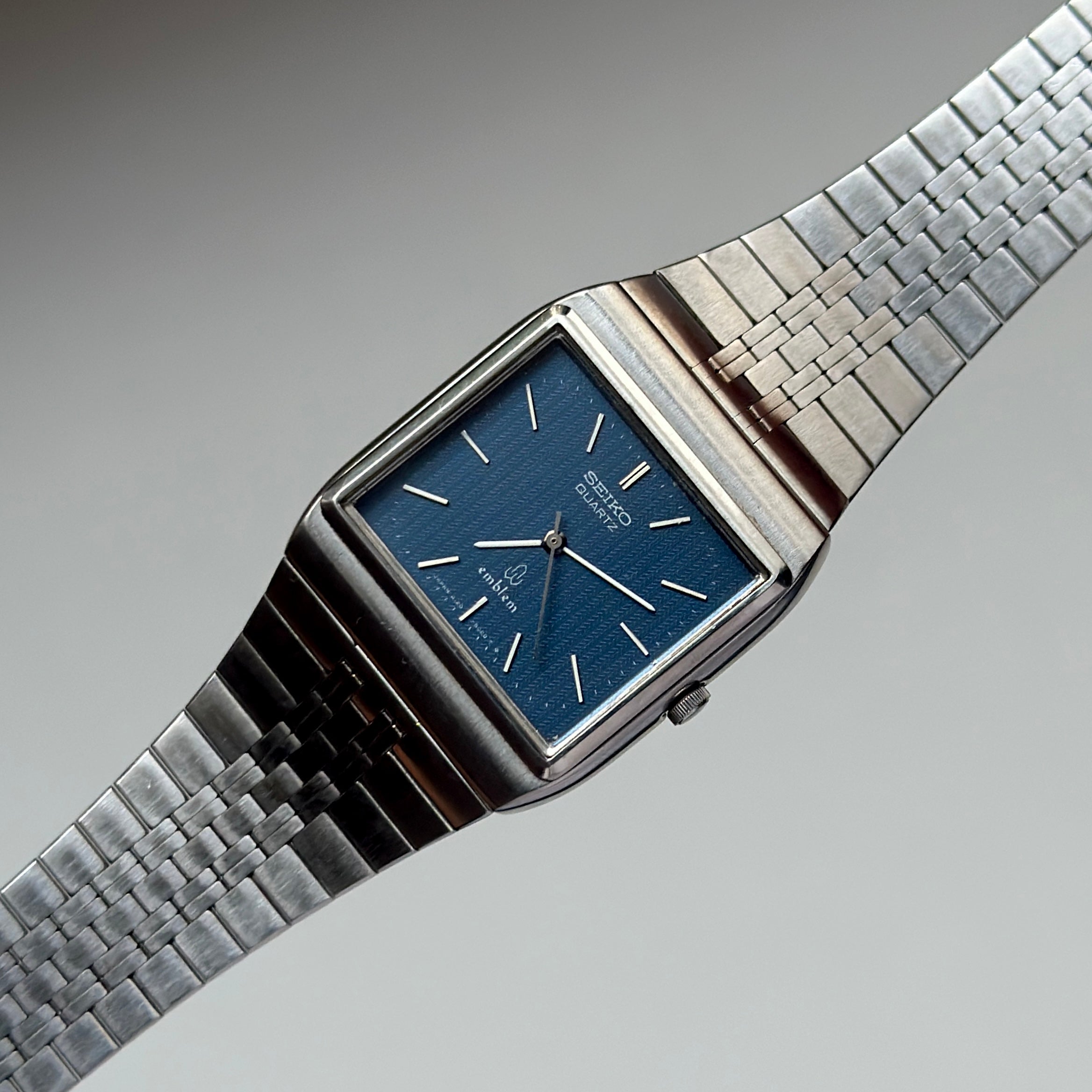 1976 Seiko Emblem Blue 4120-5020