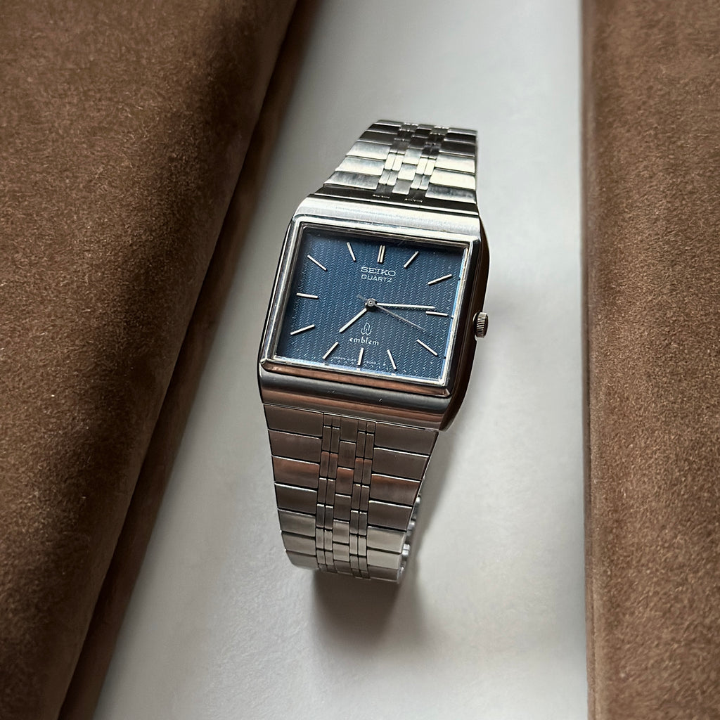 1976 Seiko Emblem Blue 4120-5020