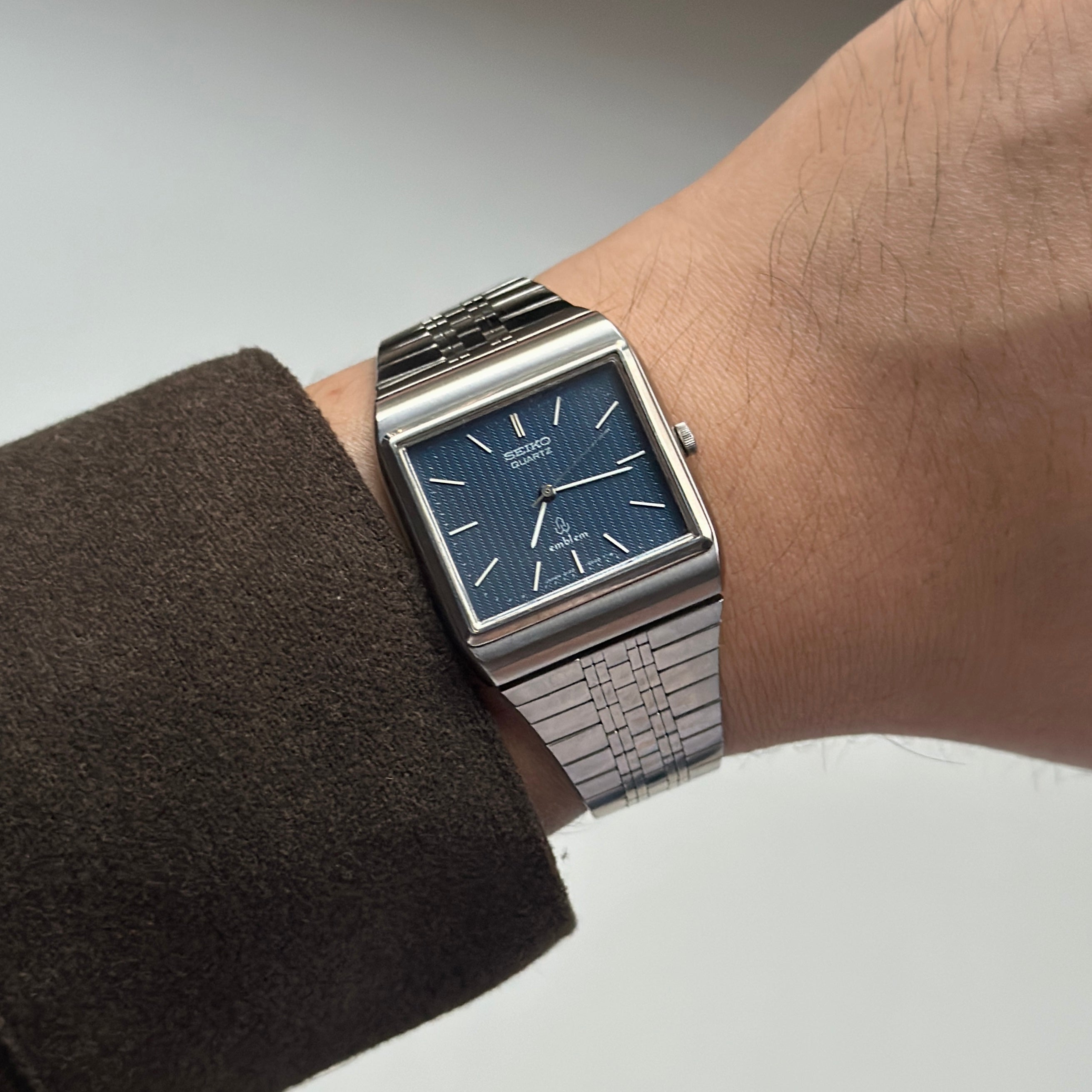 1976 Seiko Emblem Blue 4120-5020