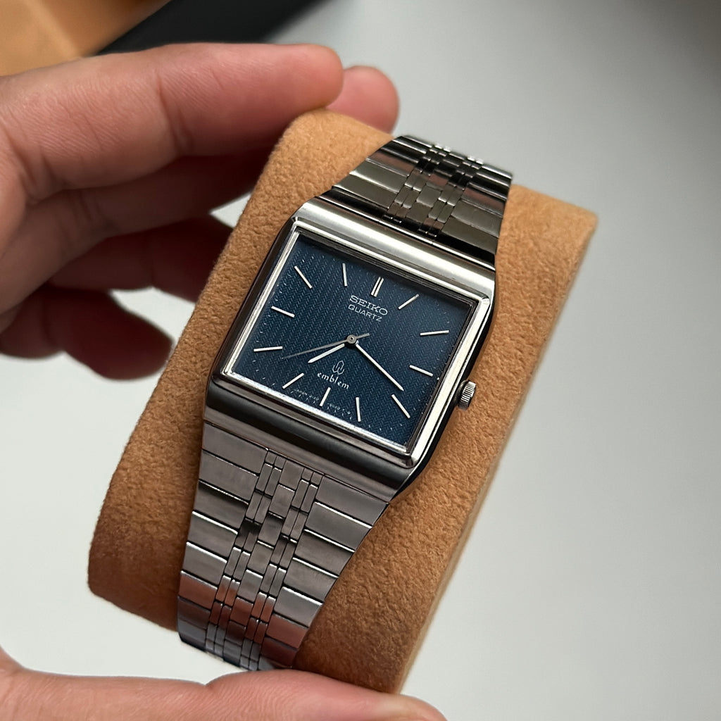 1976 Seiko Emblem Blue 4120-5020