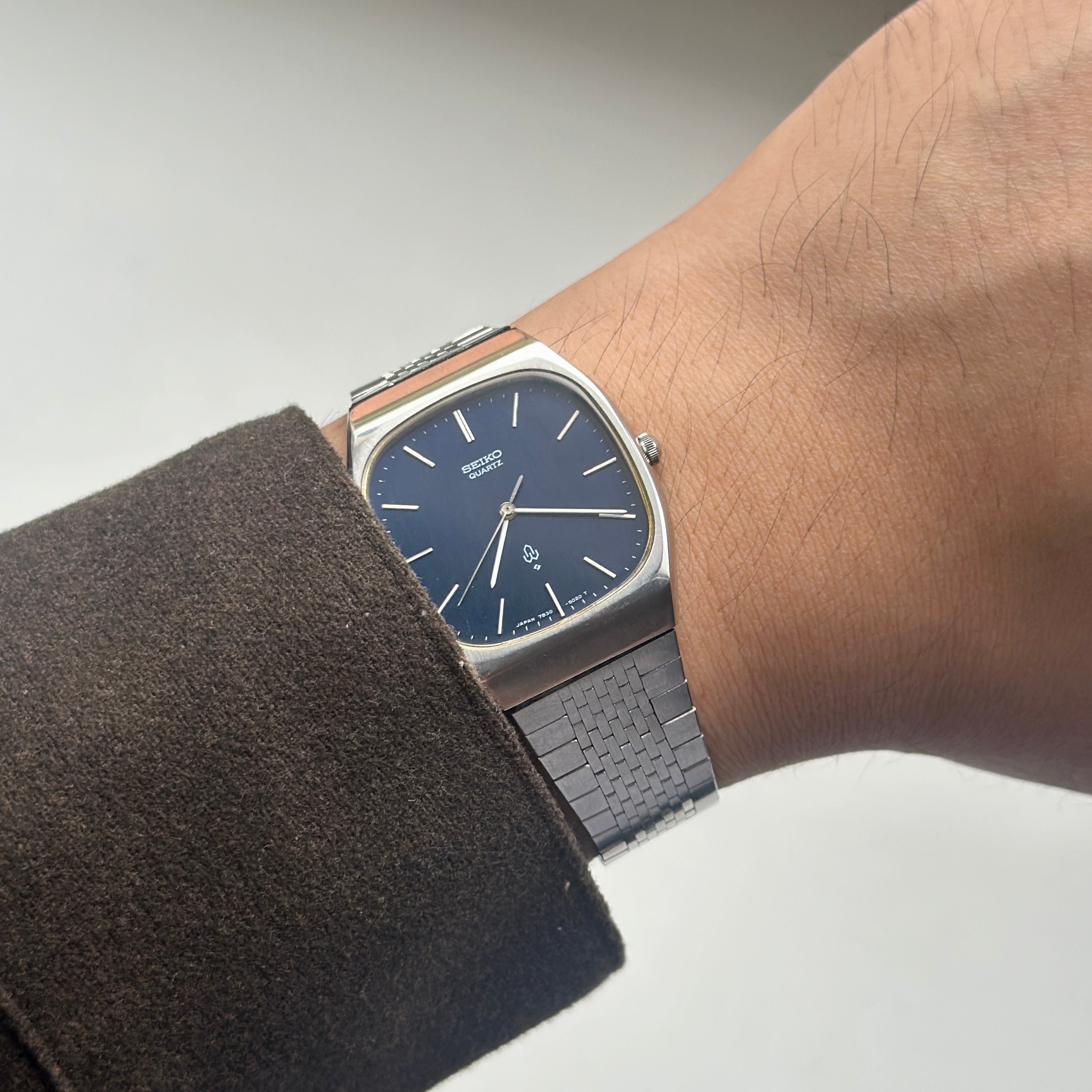 1978 Seiko Blue Cushion Case 7830-5020