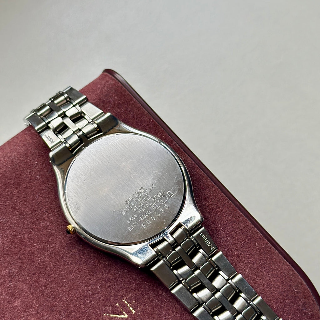 1996 Seiko Dolce Two-tone 8J41-6030