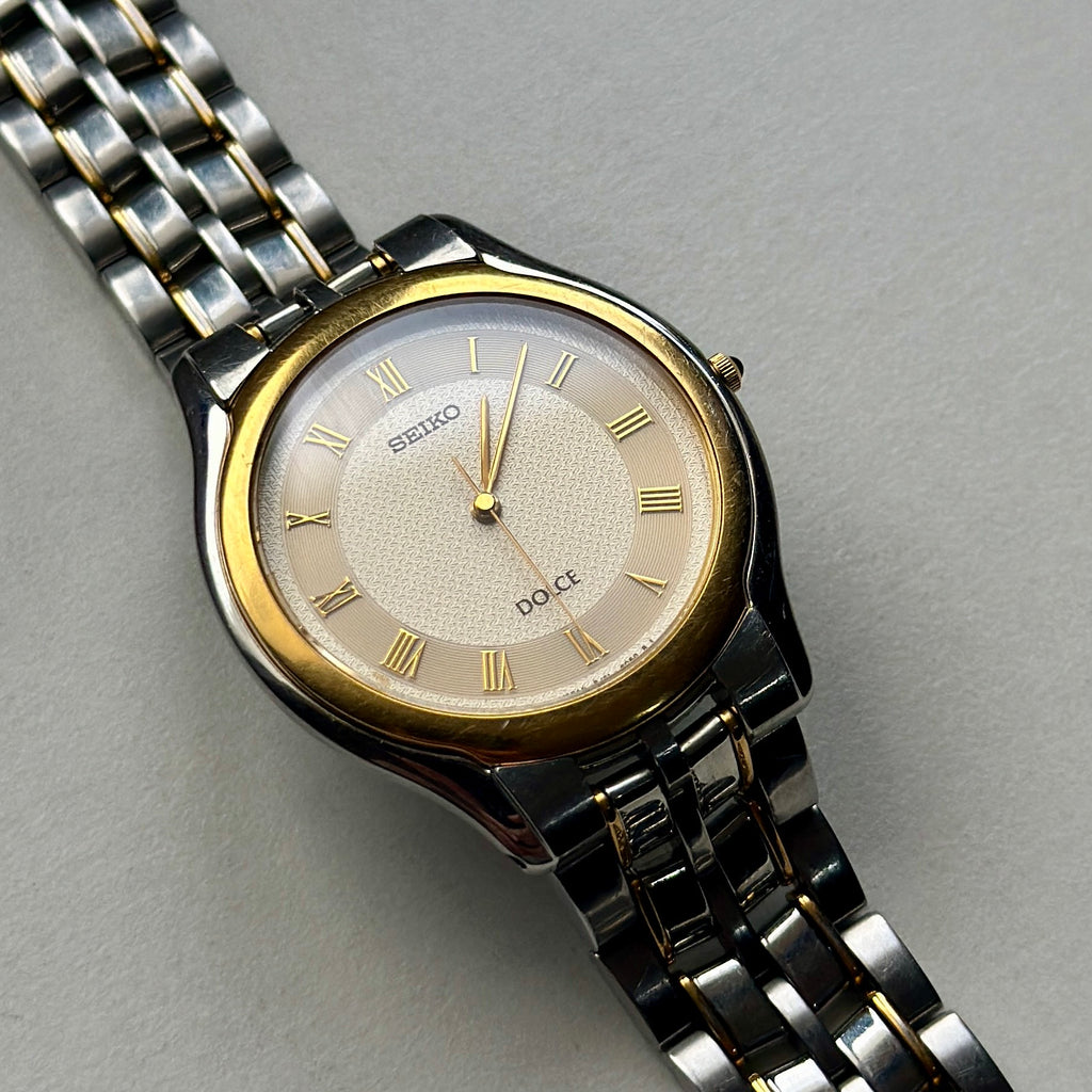 1996 Seiko Dolce Two-tone 8J41-6030
