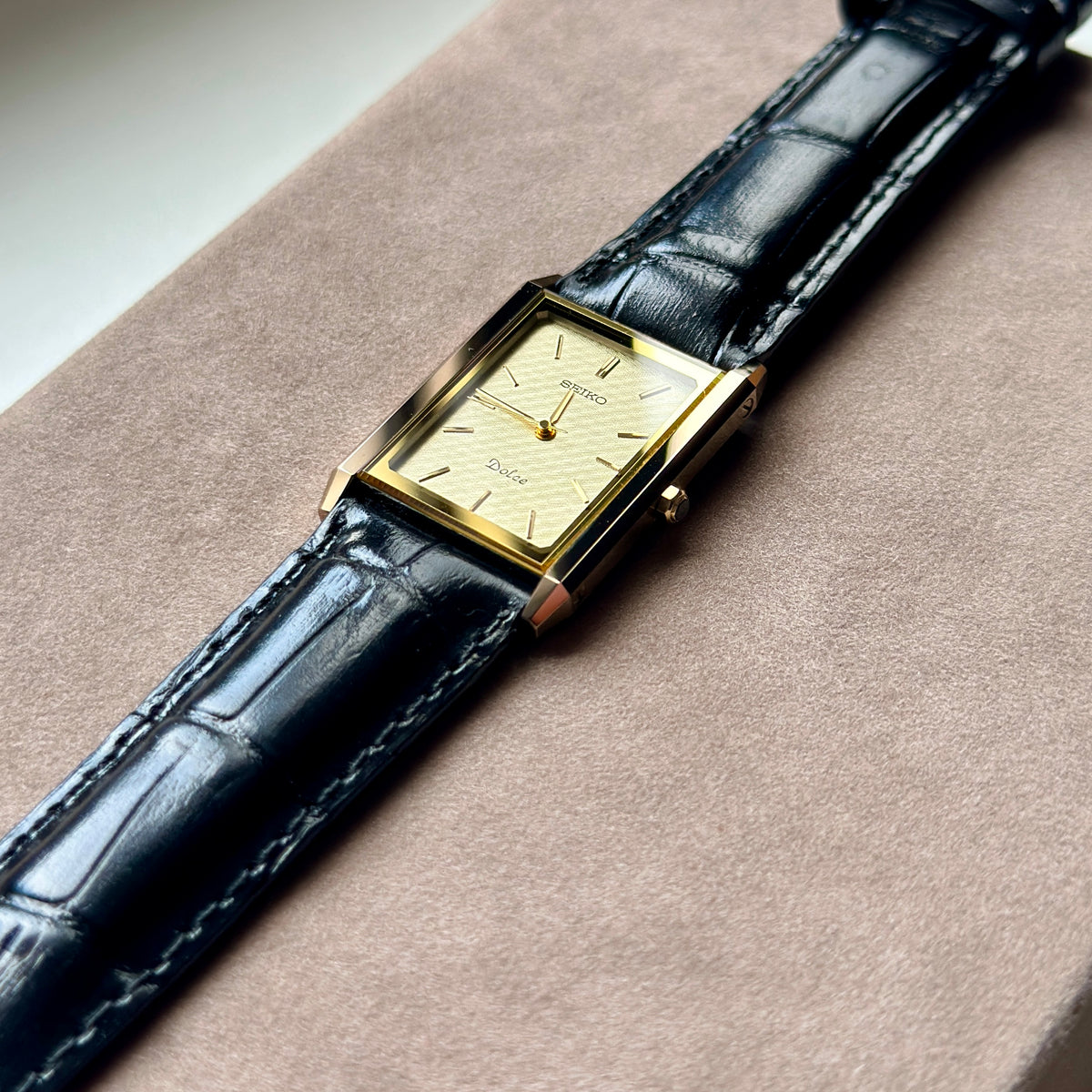 1980 Seiko Dolce Tungsten Carbide 7321-6170