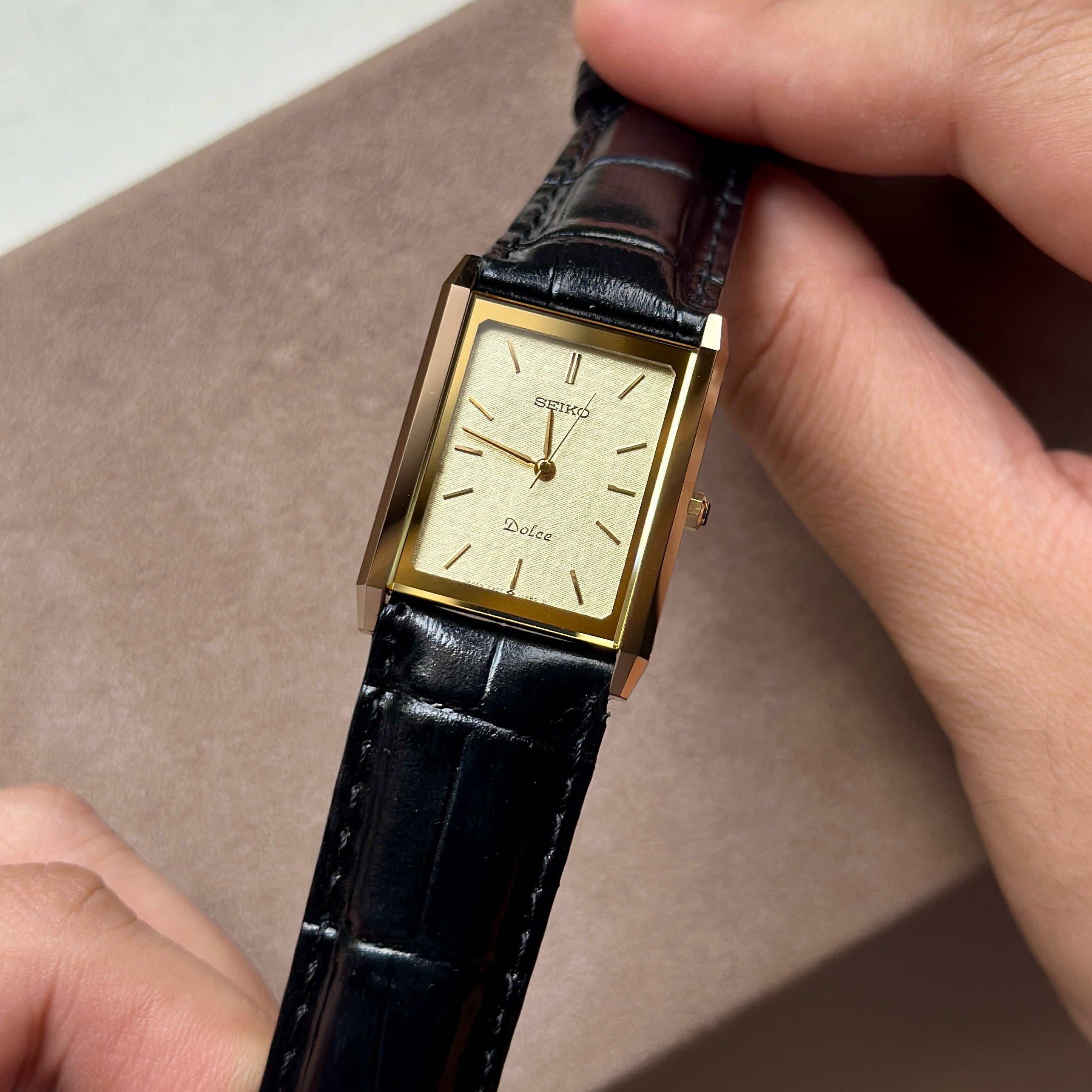1980 Seiko Dolce Tungsten Carbide 7321-6170