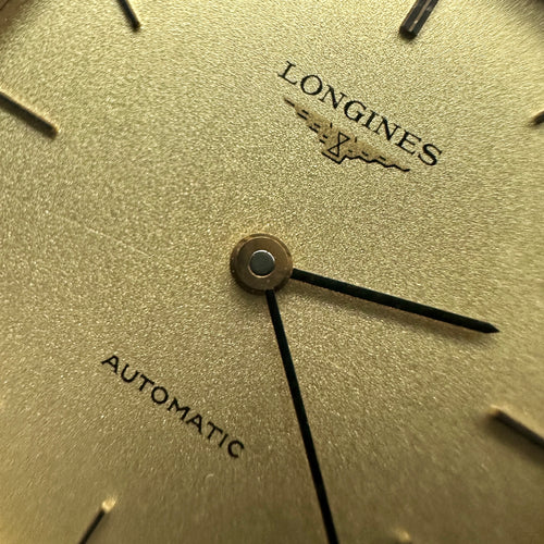 1970s Longines Tonneau Automatic Gold Ref. 3617