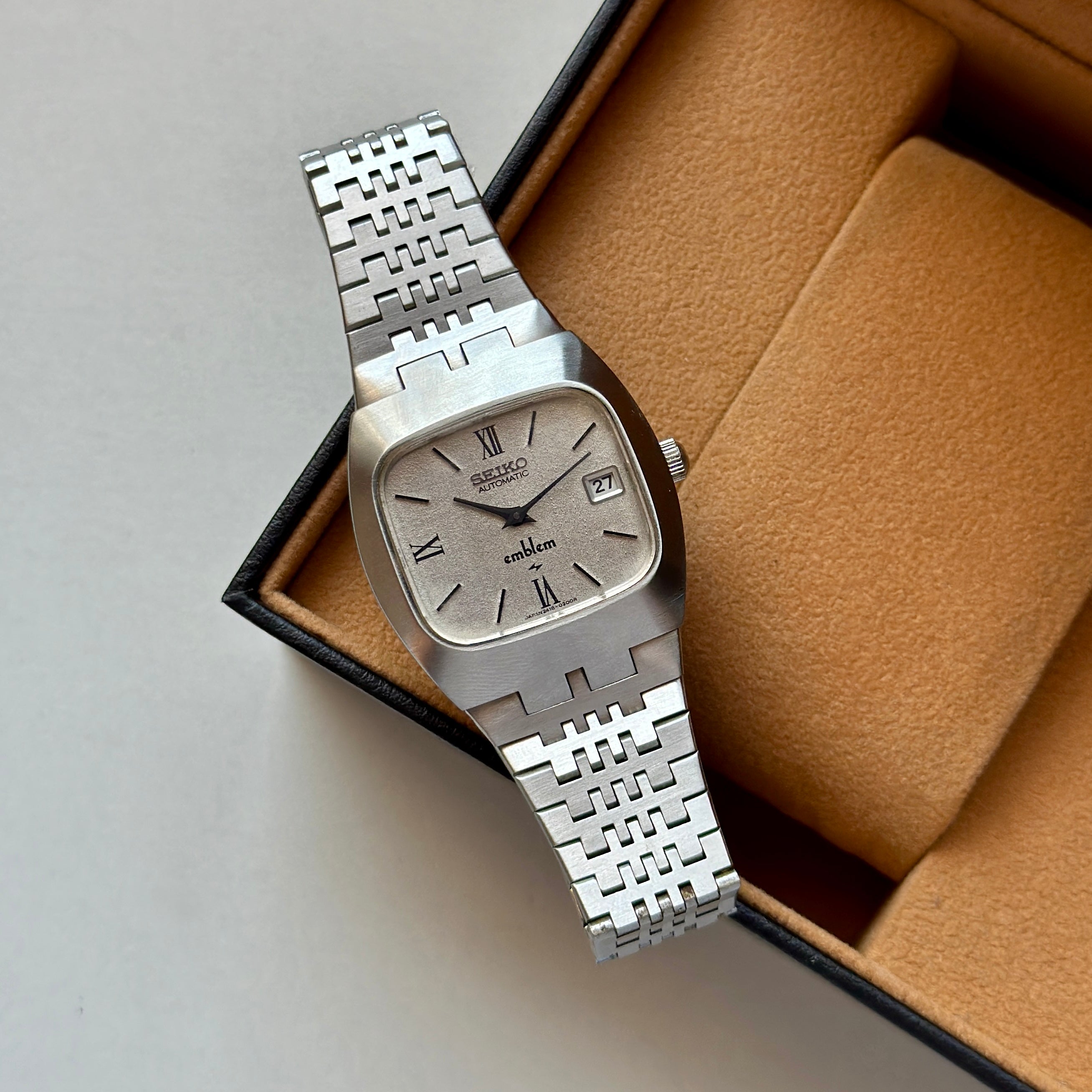 1975 Seiko Emblem Snowflake 2418-3020