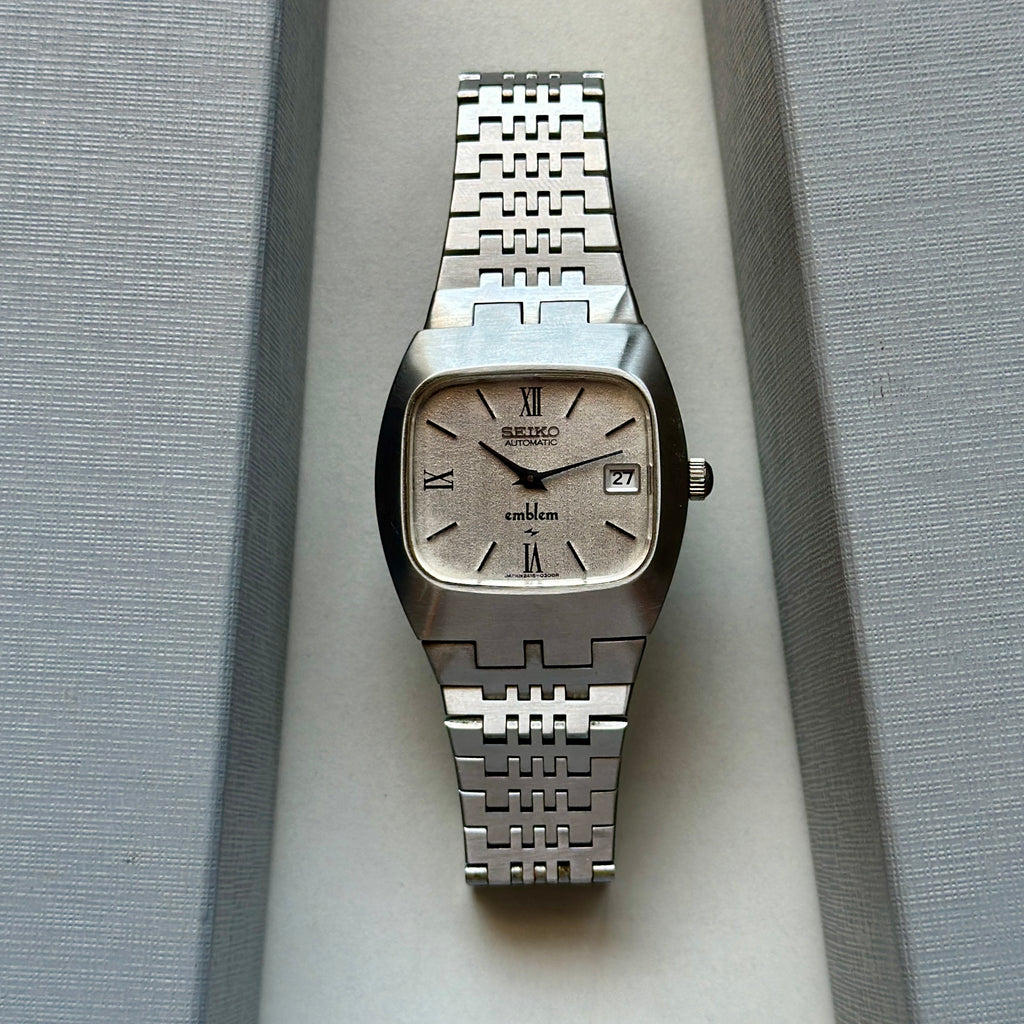 1975 Seiko Emblem Snowflake 2418-3020
