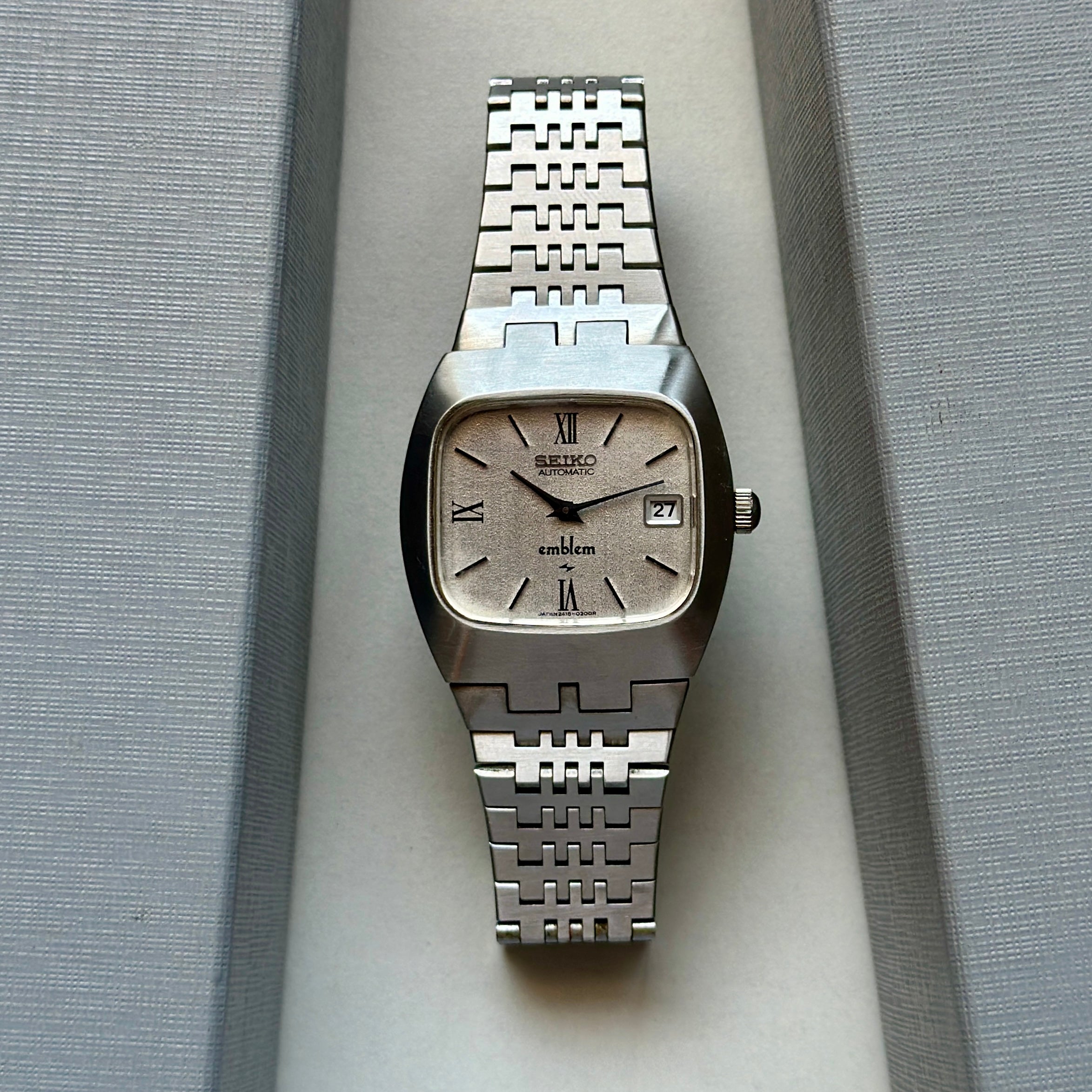 1975 Seiko Emblem Snowflake 2418-3020