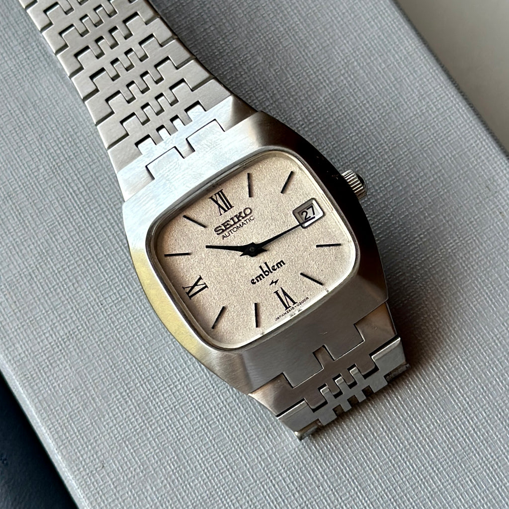 1975 Seiko Emblem Snowflake 2418-3020