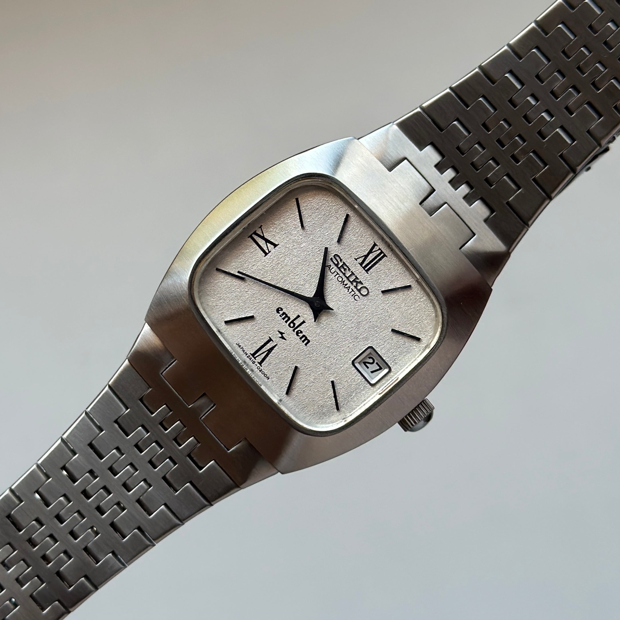 1975 Seiko Emblem Snowflake 2418-3020