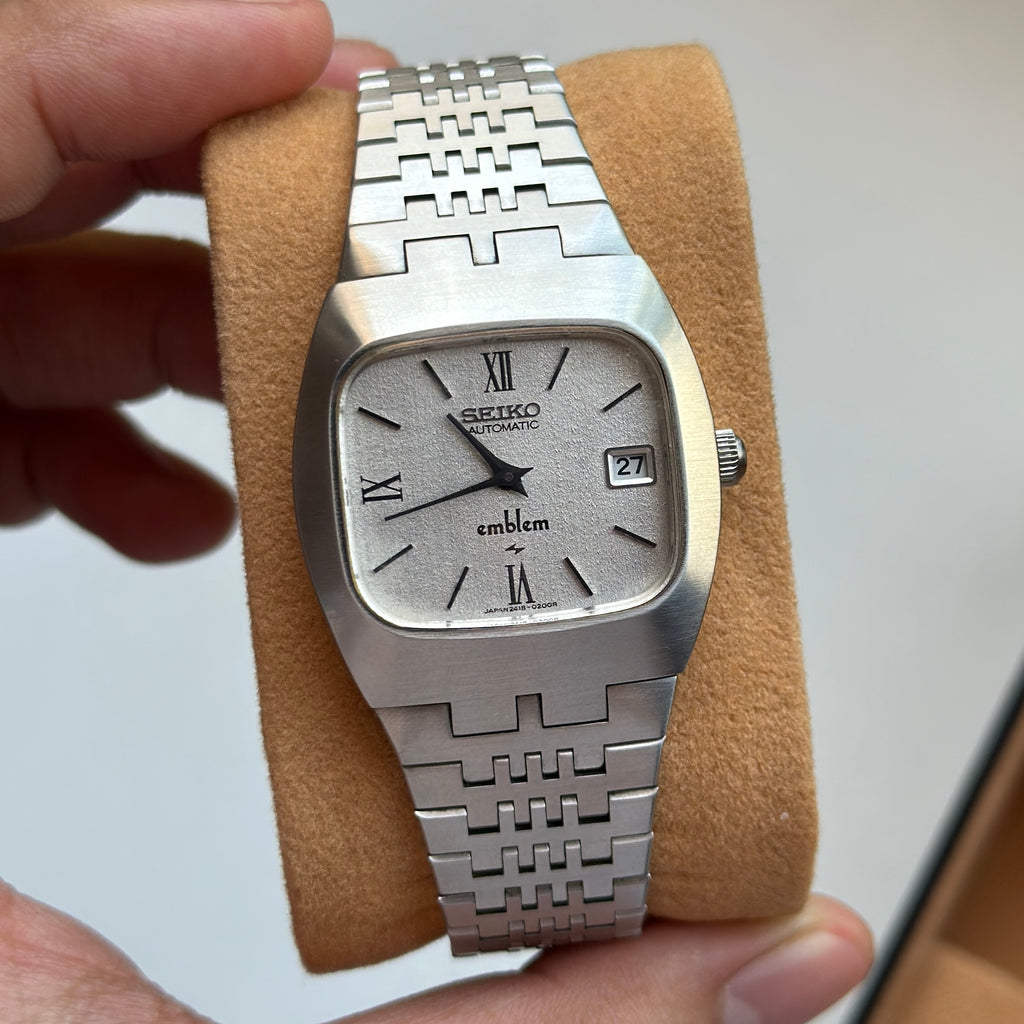 1975 Seiko Emblem Snowflake 2418-3020