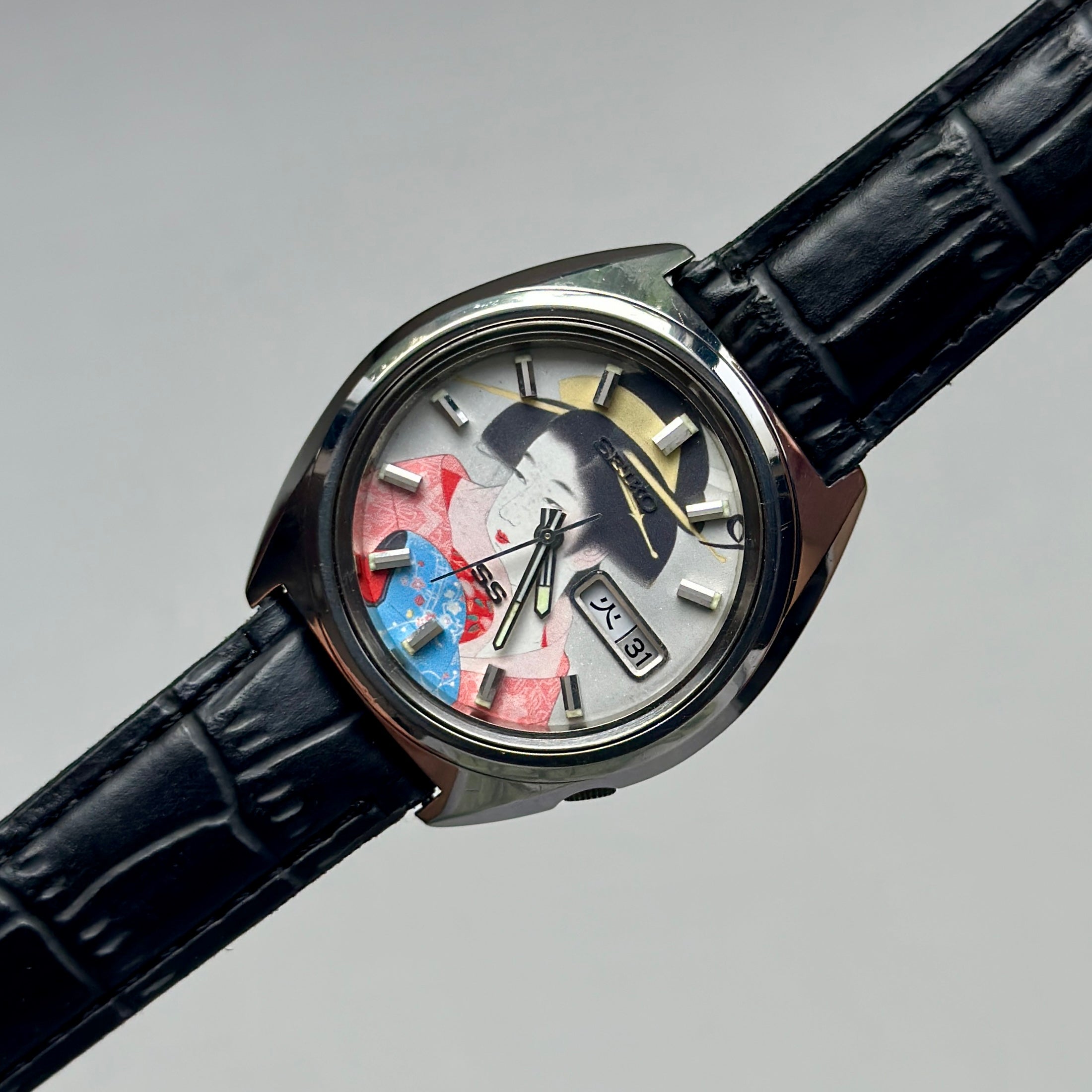1972 Seiko 5 Actus Ukiyo-e Dial 6106-7520