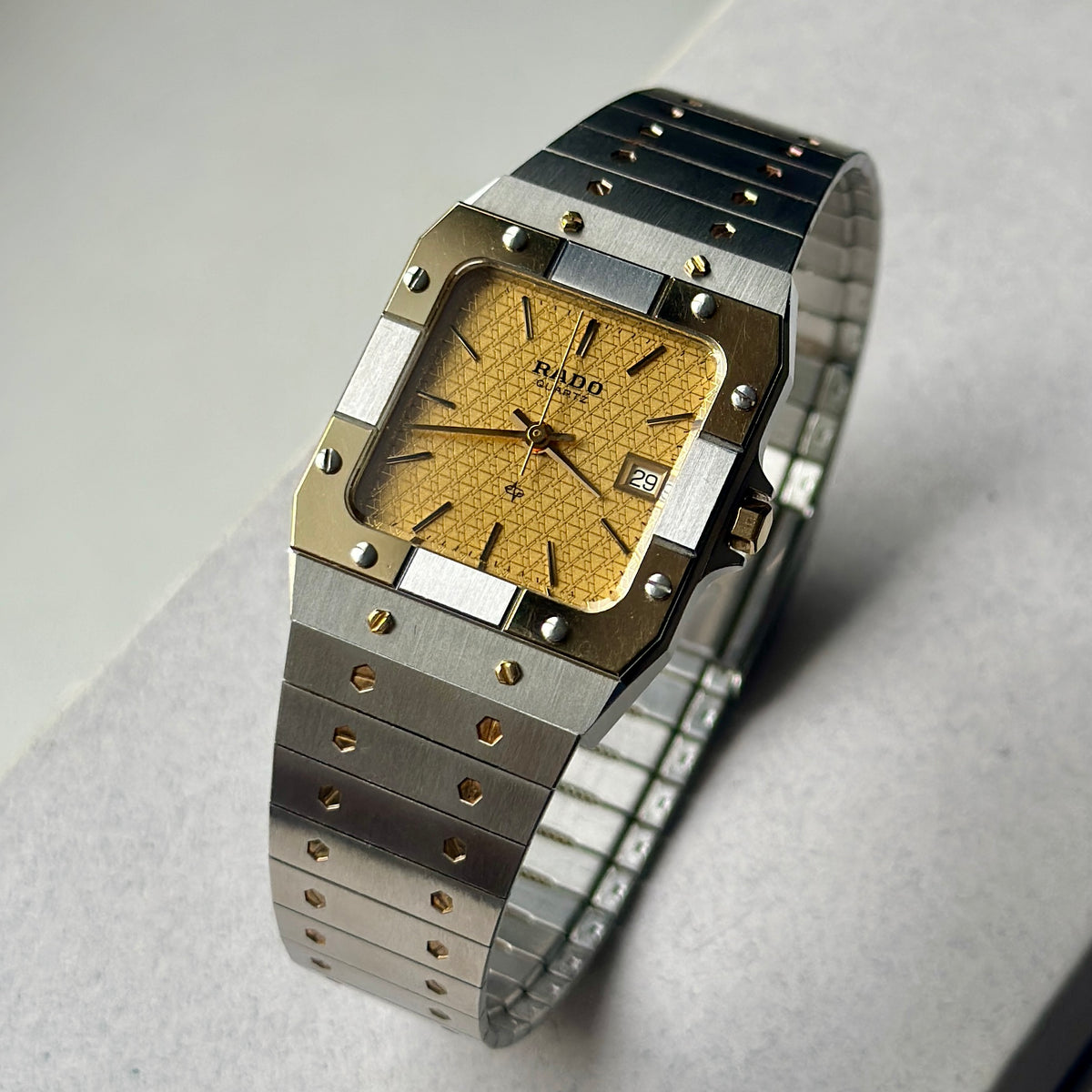 1980S RADO Two-tone Santos Homage 129.9001.4
