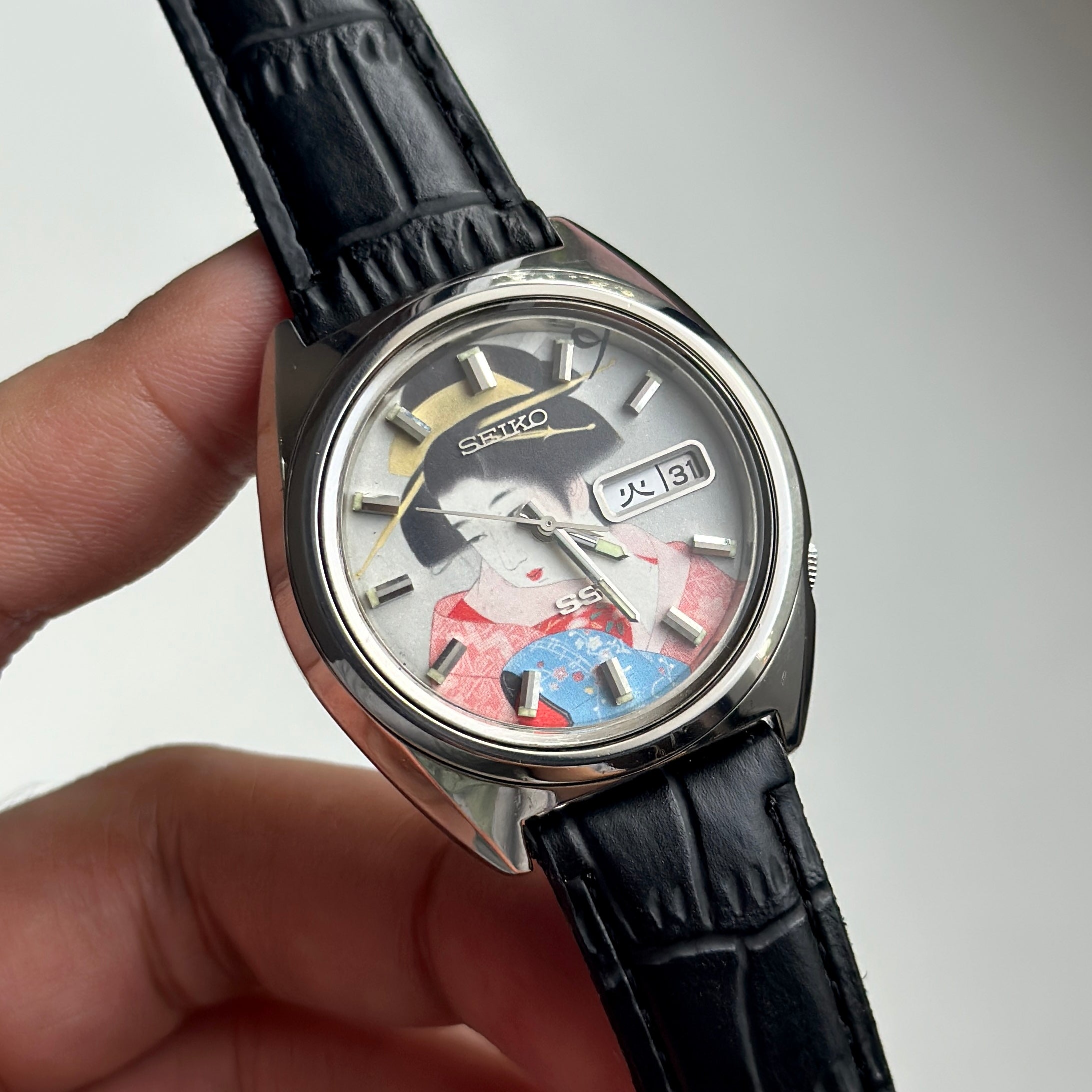 1972 Seiko 5 Actus Ukiyo-e Dial 6106-7520