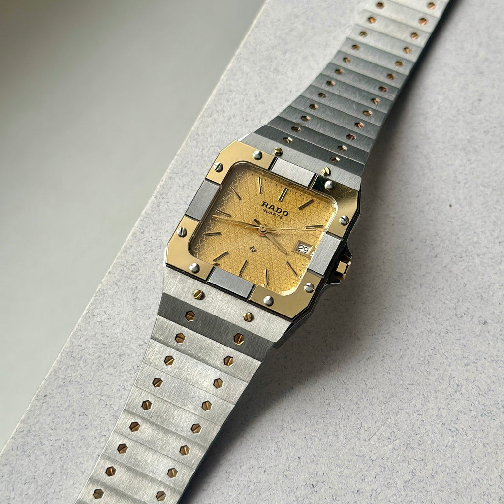 1980S RADO Two-tone Santos Homage 129.9001.4