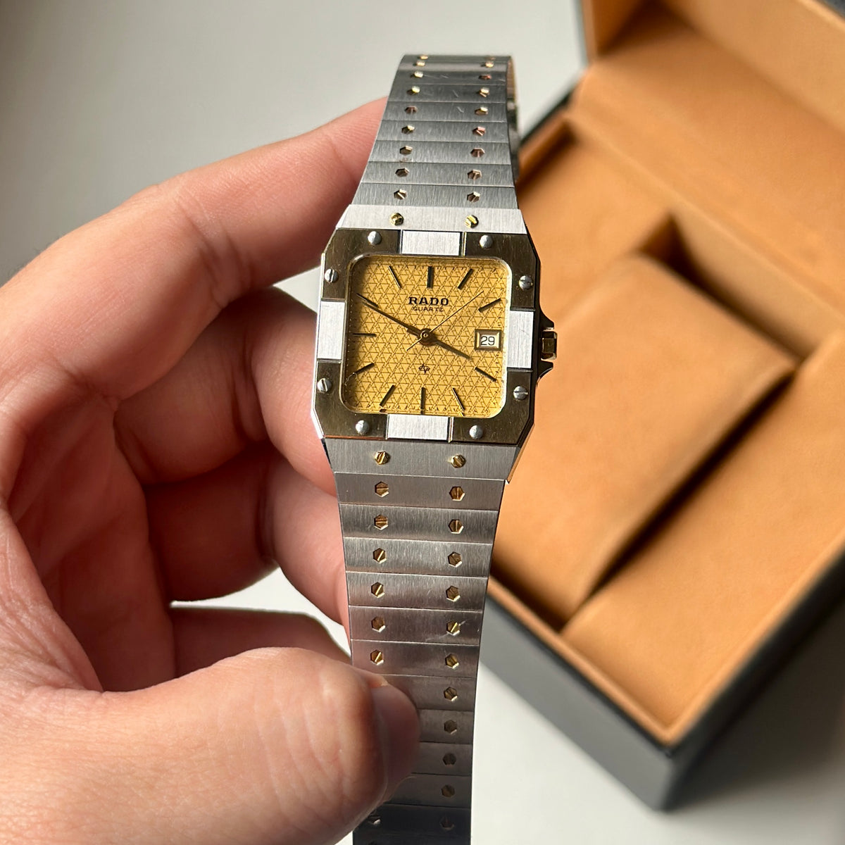 1980S RADO Two-tone Santos Homage 129.9001.4