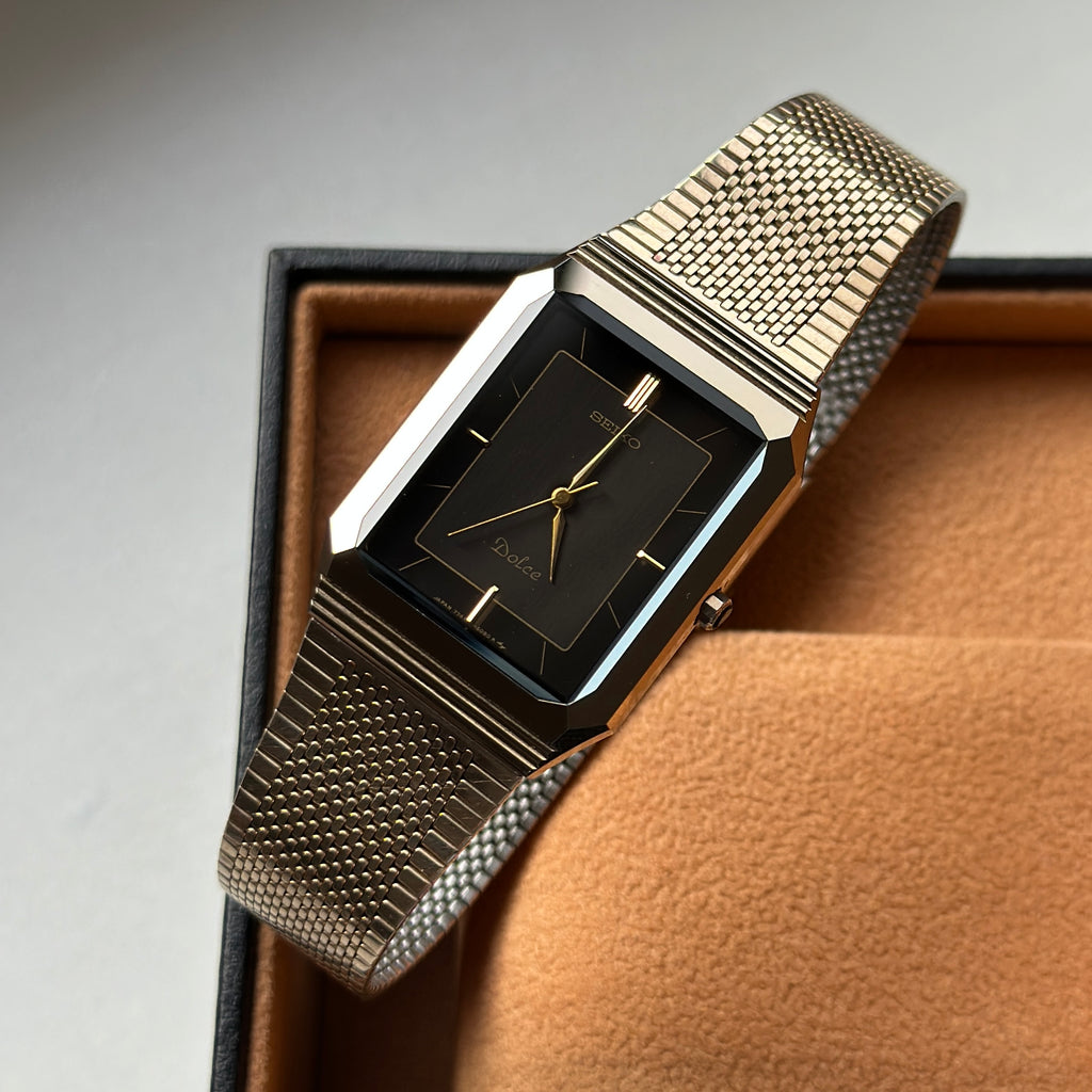 1987 Seiko Dolce Tungsten Carbide 7741-5080