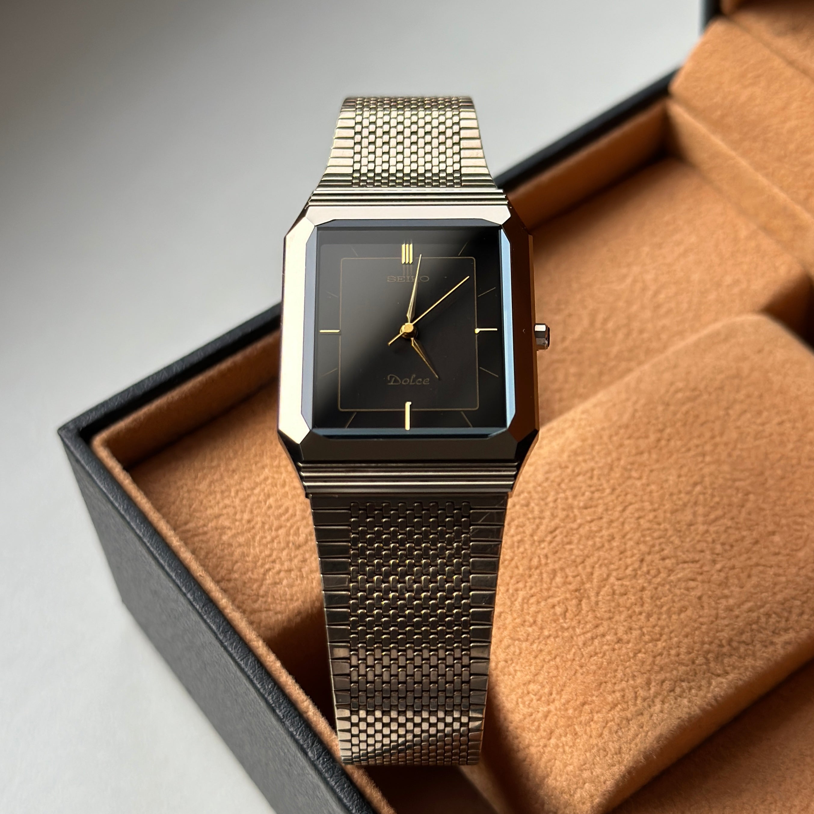 1987 Seiko Dolce Tungsten Carbide 7741-5080