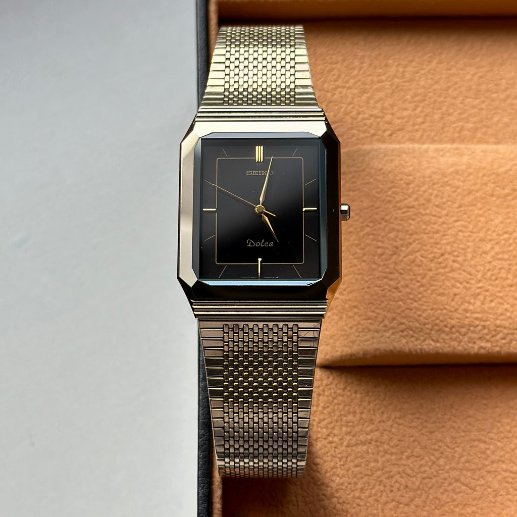 1987 Seiko Dolce Tungsten Carbide 7741-5080