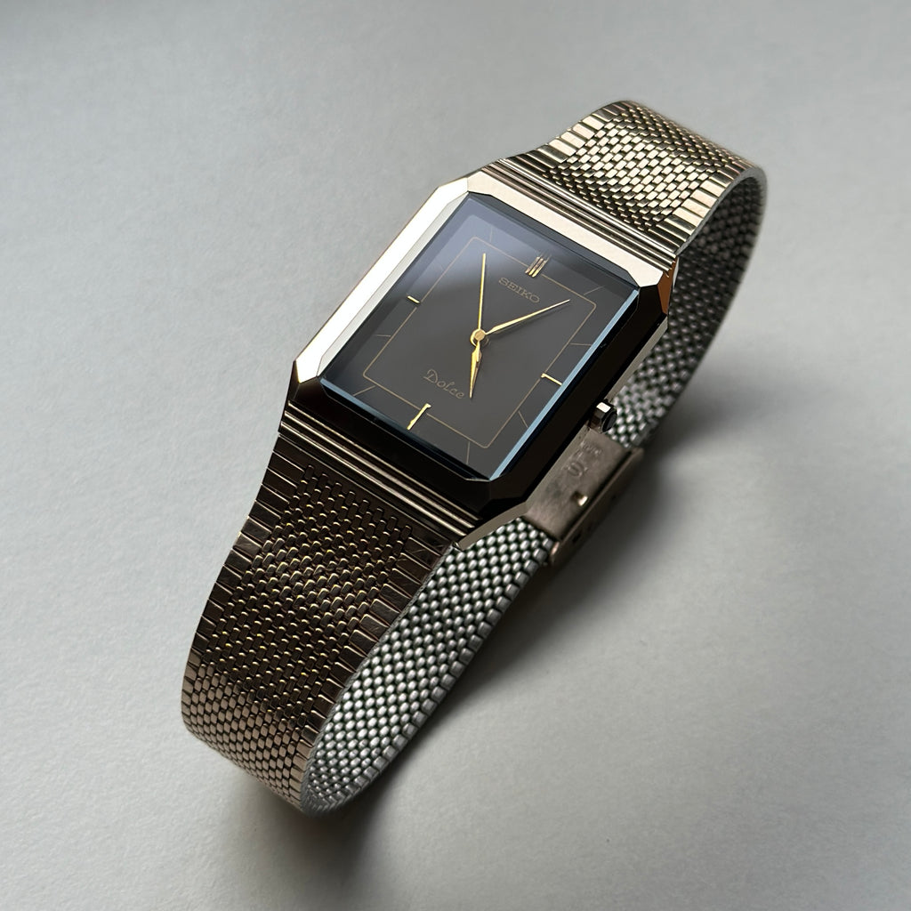 1987 Seiko Dolce Tungsten Carbide 7741-5080