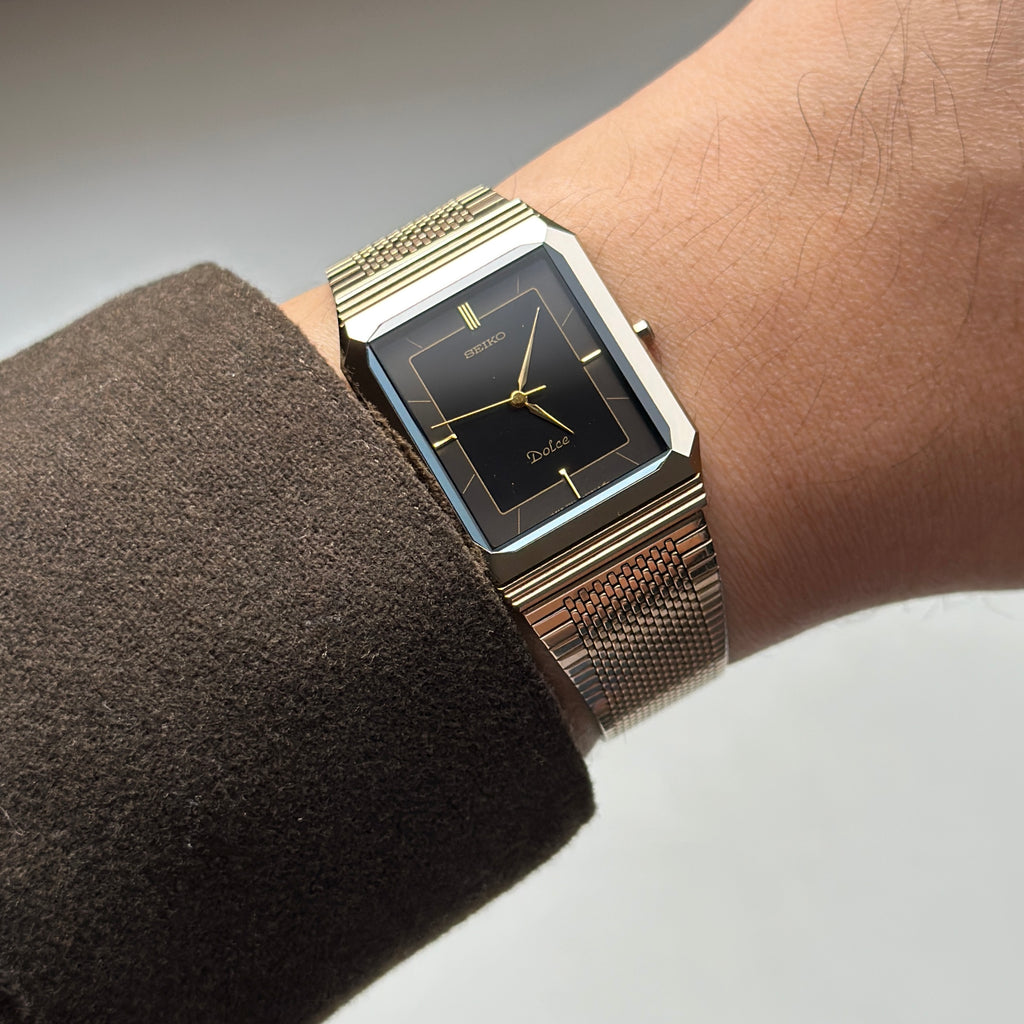 1987 Seiko Dolce Tungsten Carbide 7741-5080