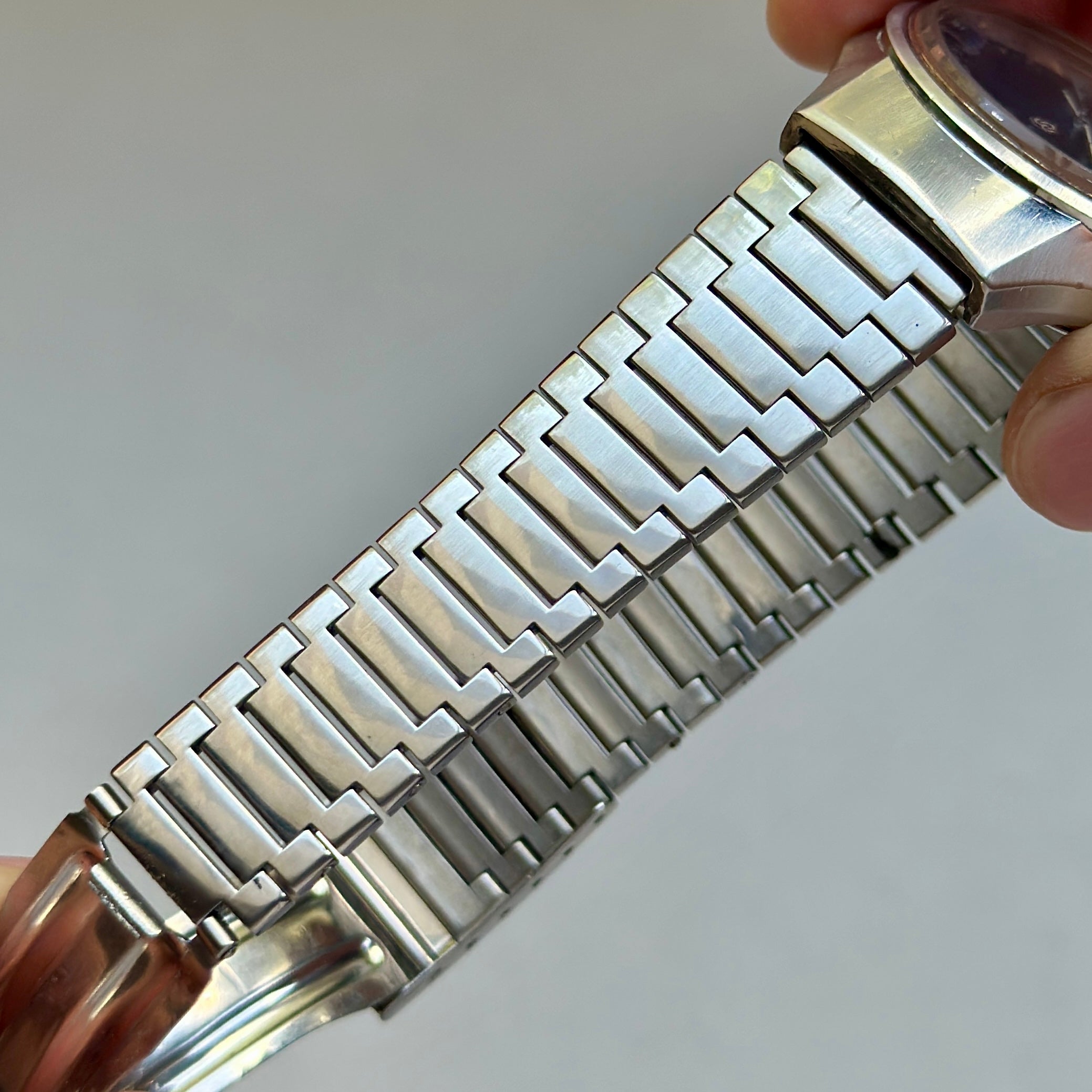 1973 Seiko QZ Metallic Blue 3862-7010