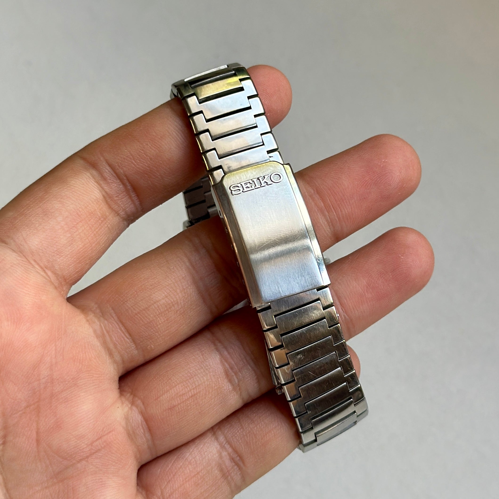 1973 Seiko QZ Metallic Blue 3862-7010