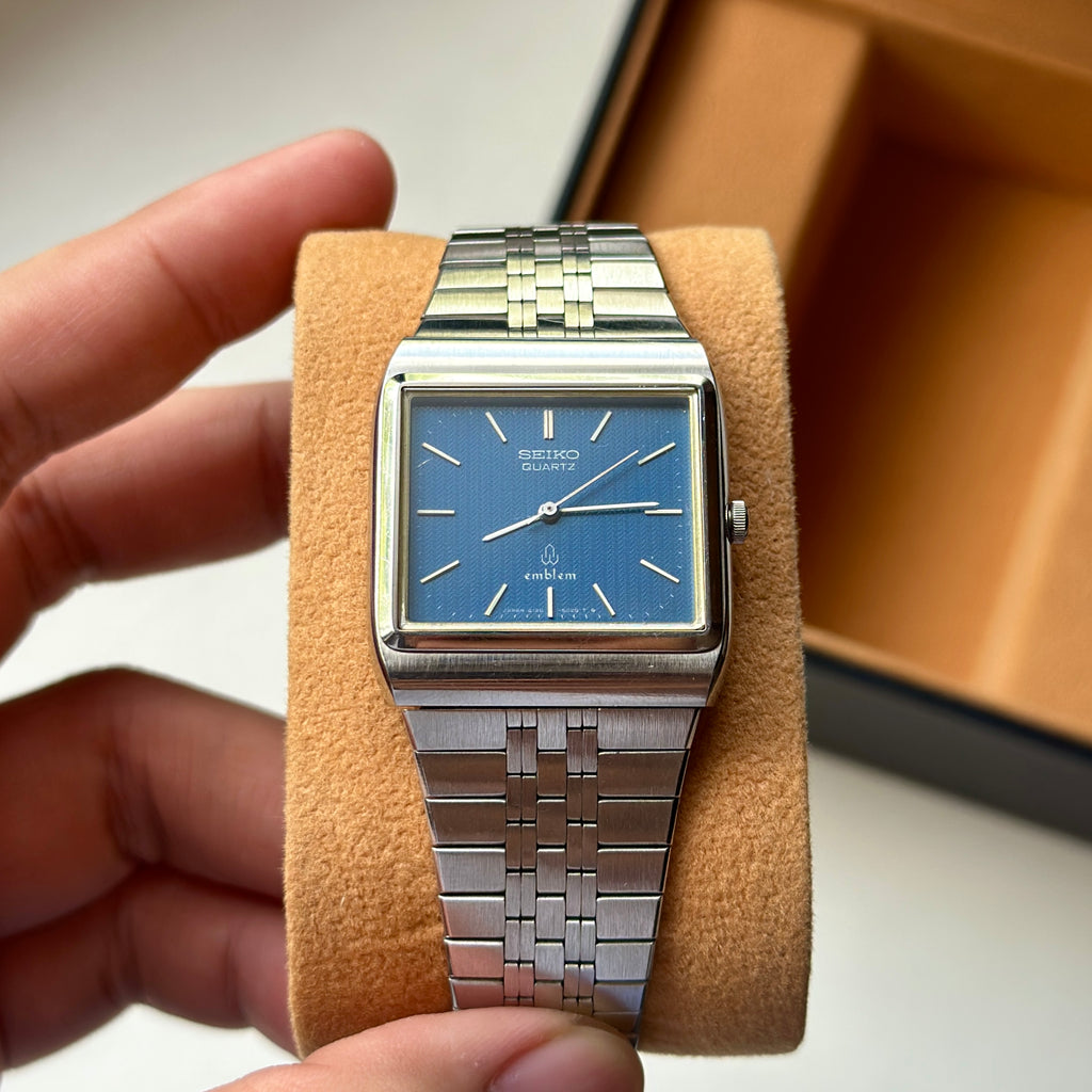 1978 Seiko Emblem Blue 4120-5020