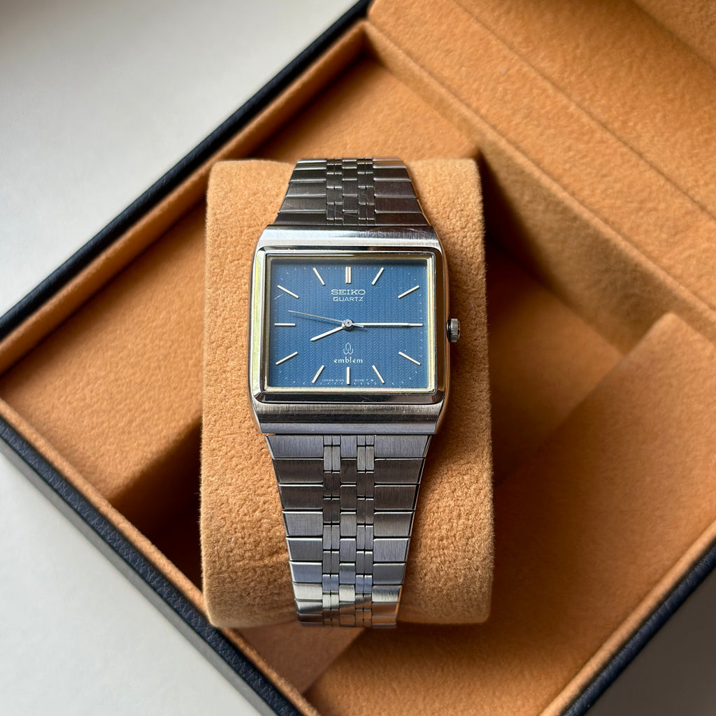 1978 Seiko Emblem Blue 4120-5020
