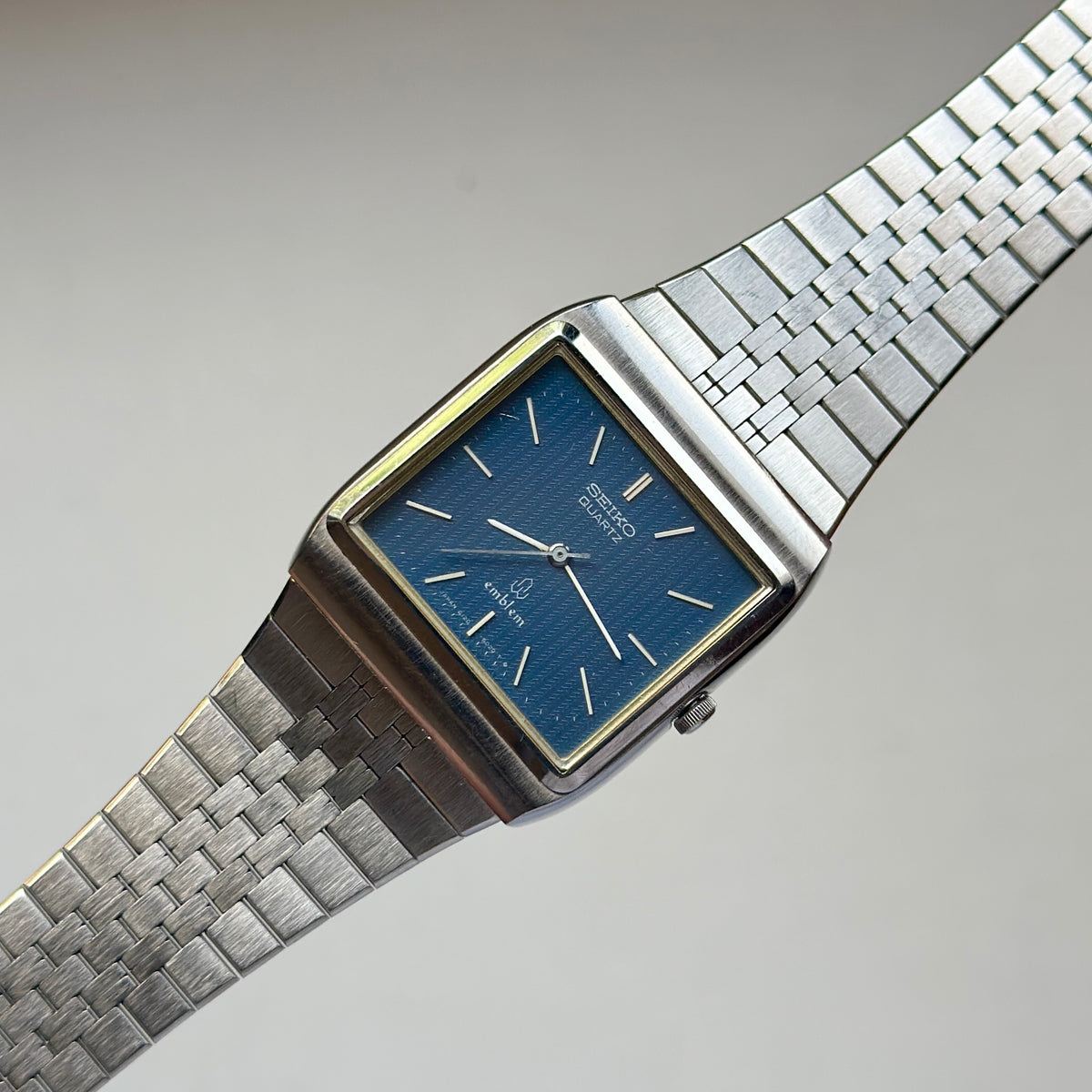 1978 Seiko Emblem Blue 4120-5020
