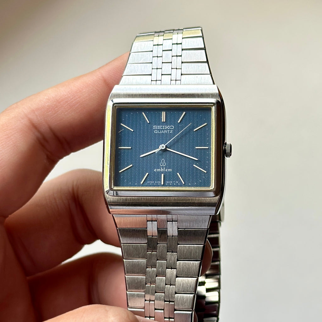 1978 Seiko Emblem Blue 4120-5020