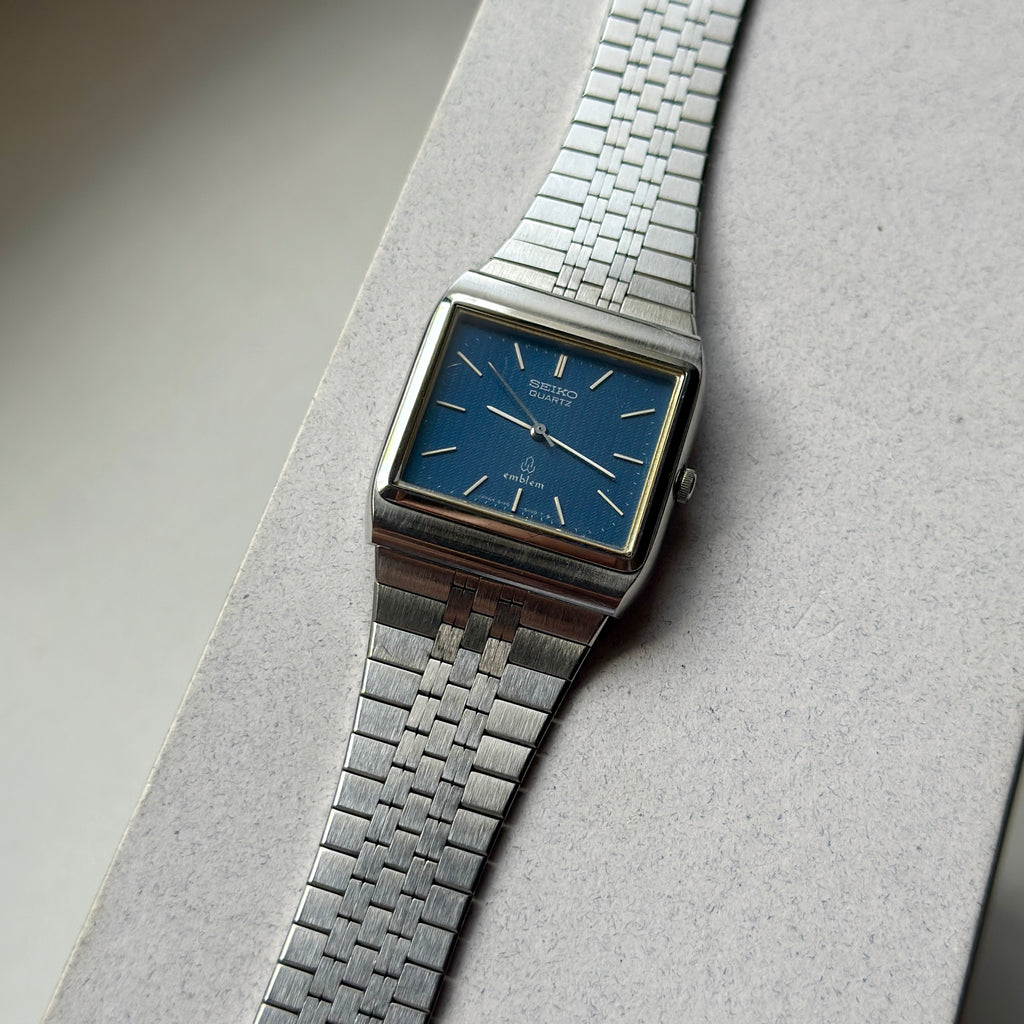 1978 Seiko Emblem Blue 4120-5020