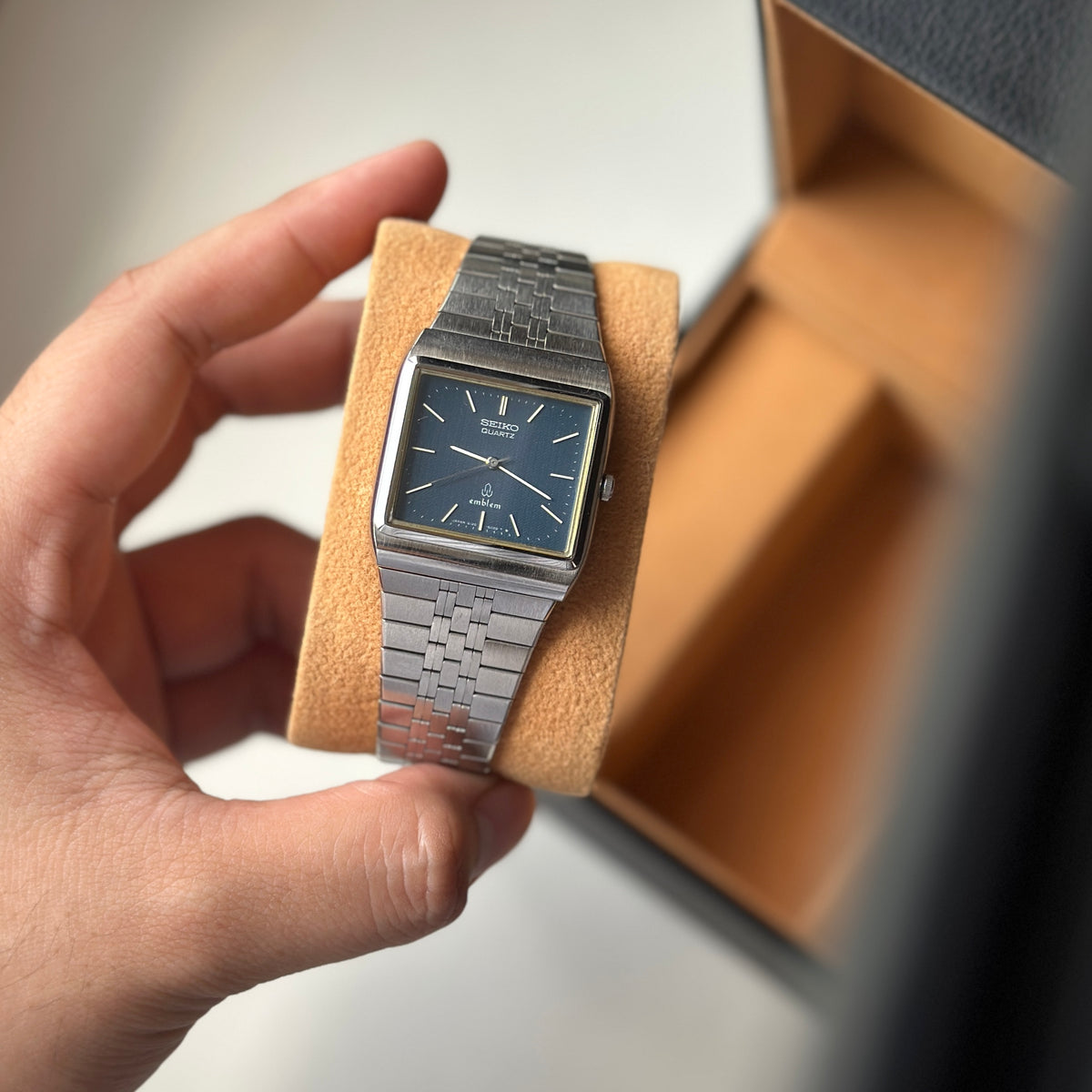 1978 Seiko Emblem Blue 4120-5020