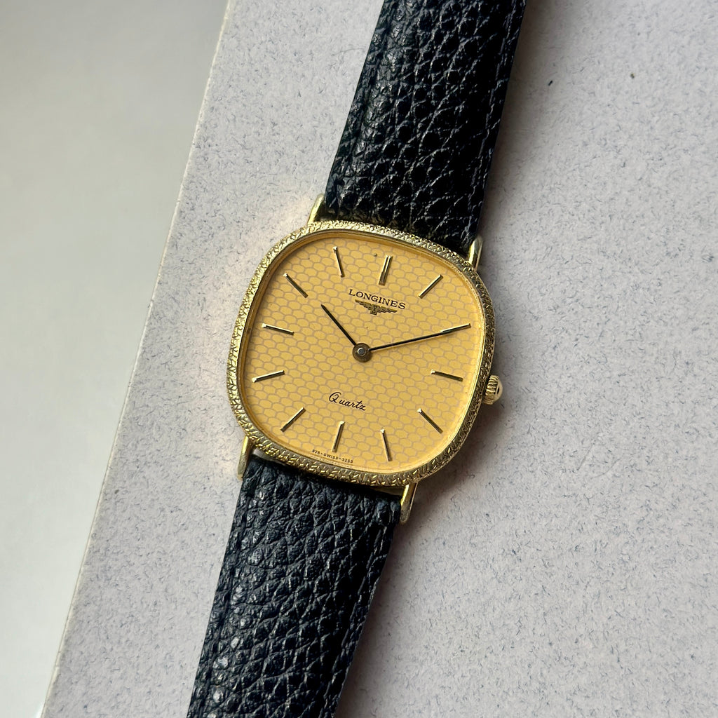 1980s Longines Honeycomb Dial 978 3253