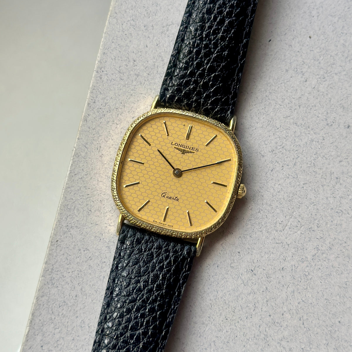 1980s Longines Honeycomb Dial 978 3253