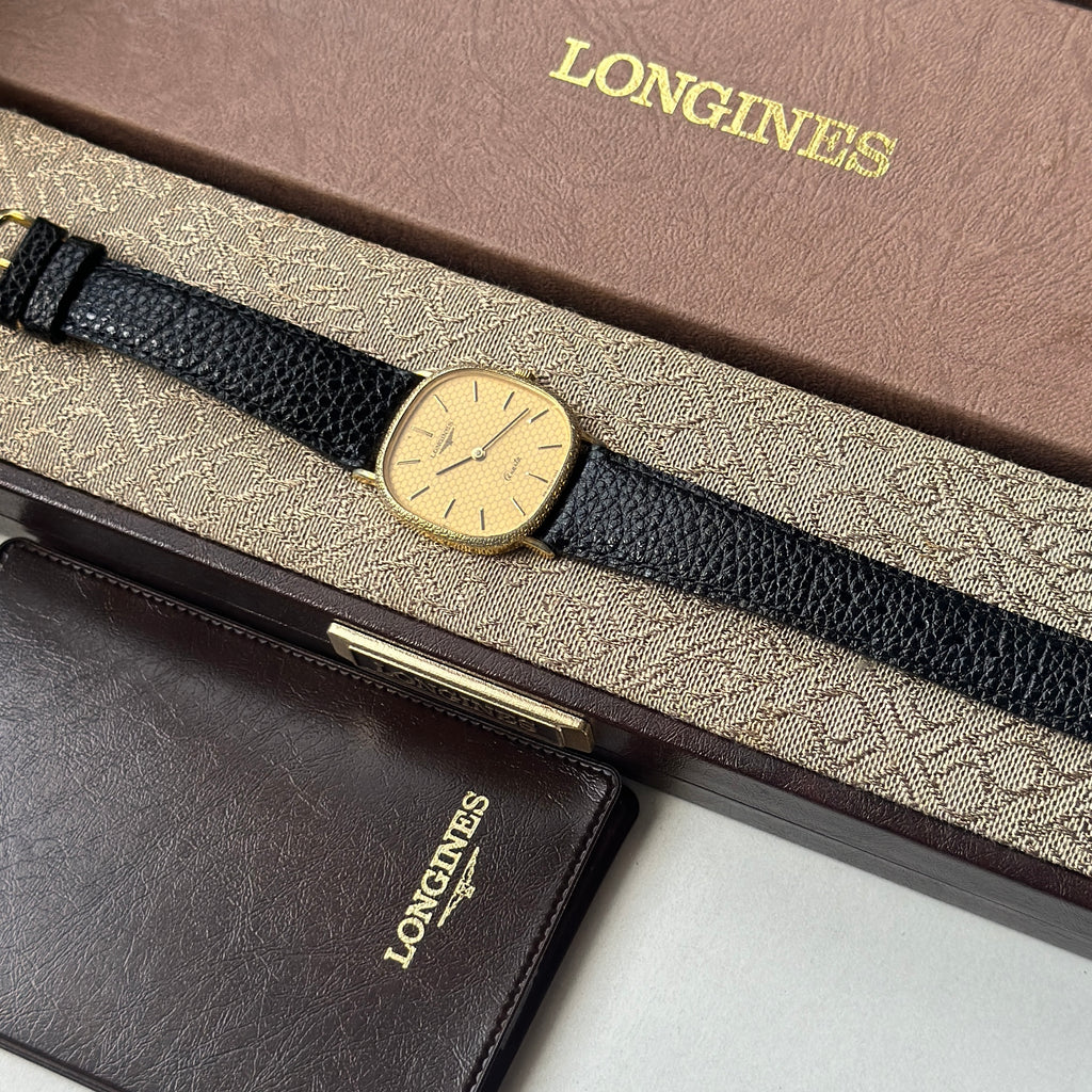 1980s Longines Honeycomb Dial 978 3253