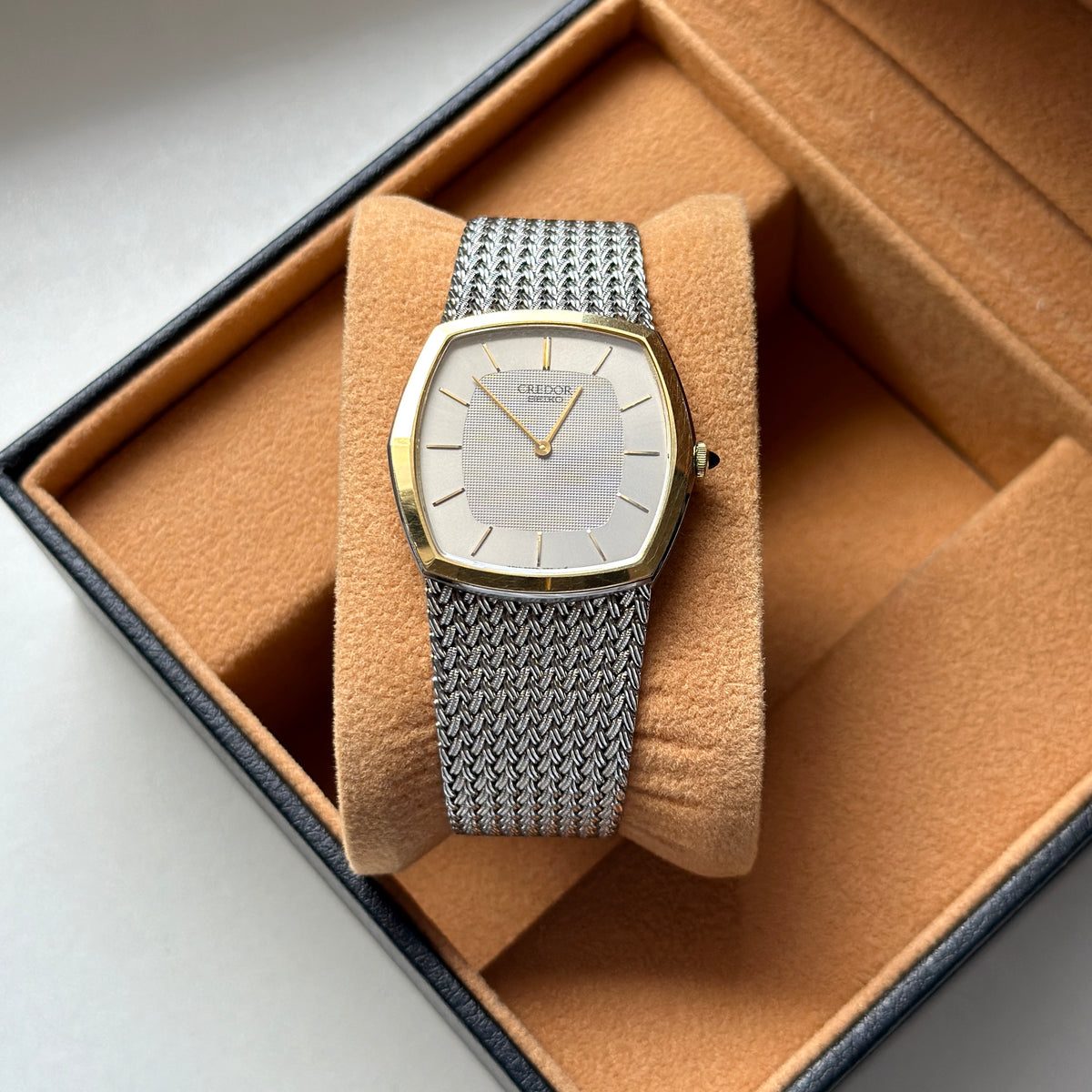 1987 Seiko Credor 14KT Bezel 5930-5392
