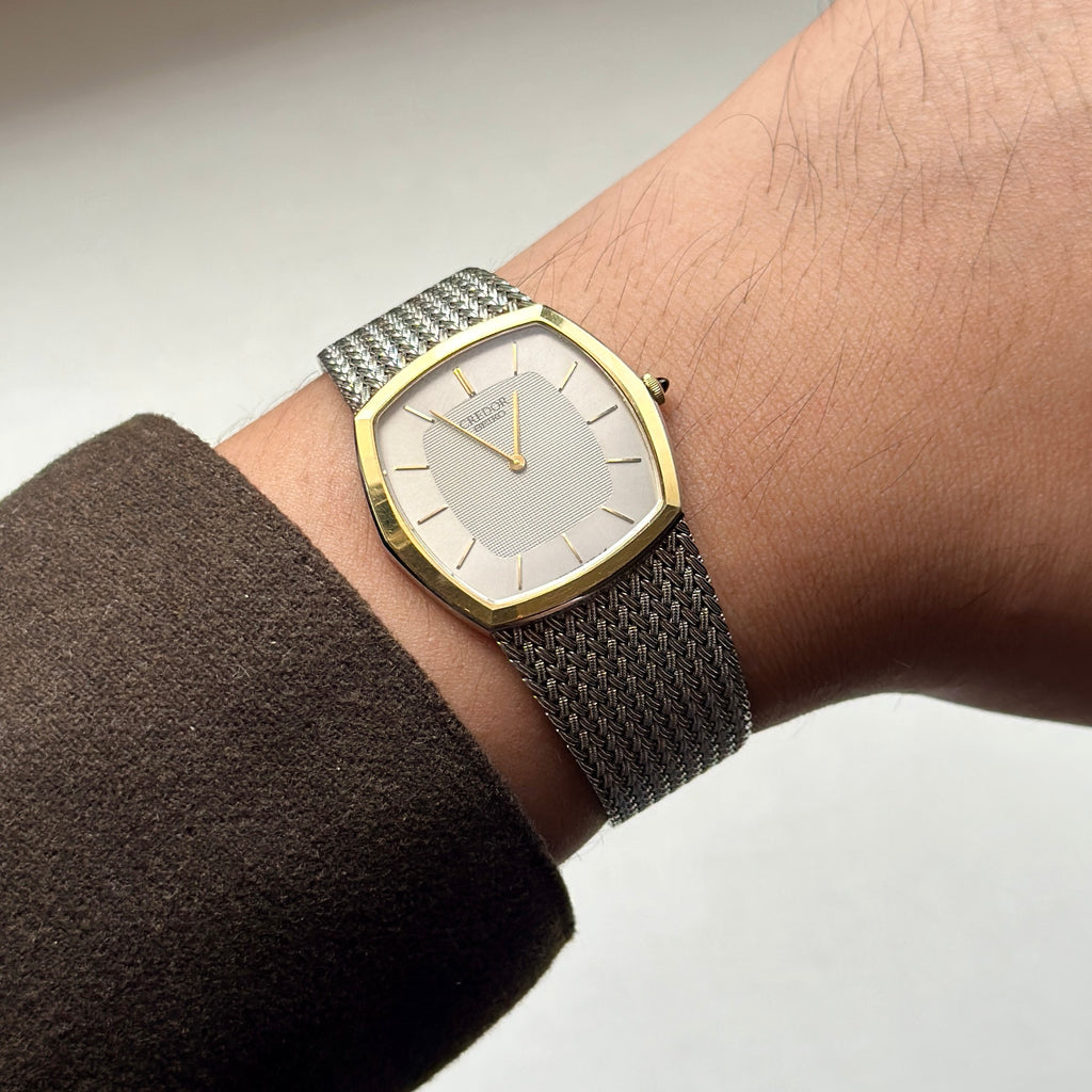 1987 Seiko Credor 14KT Bezel 5930-5392