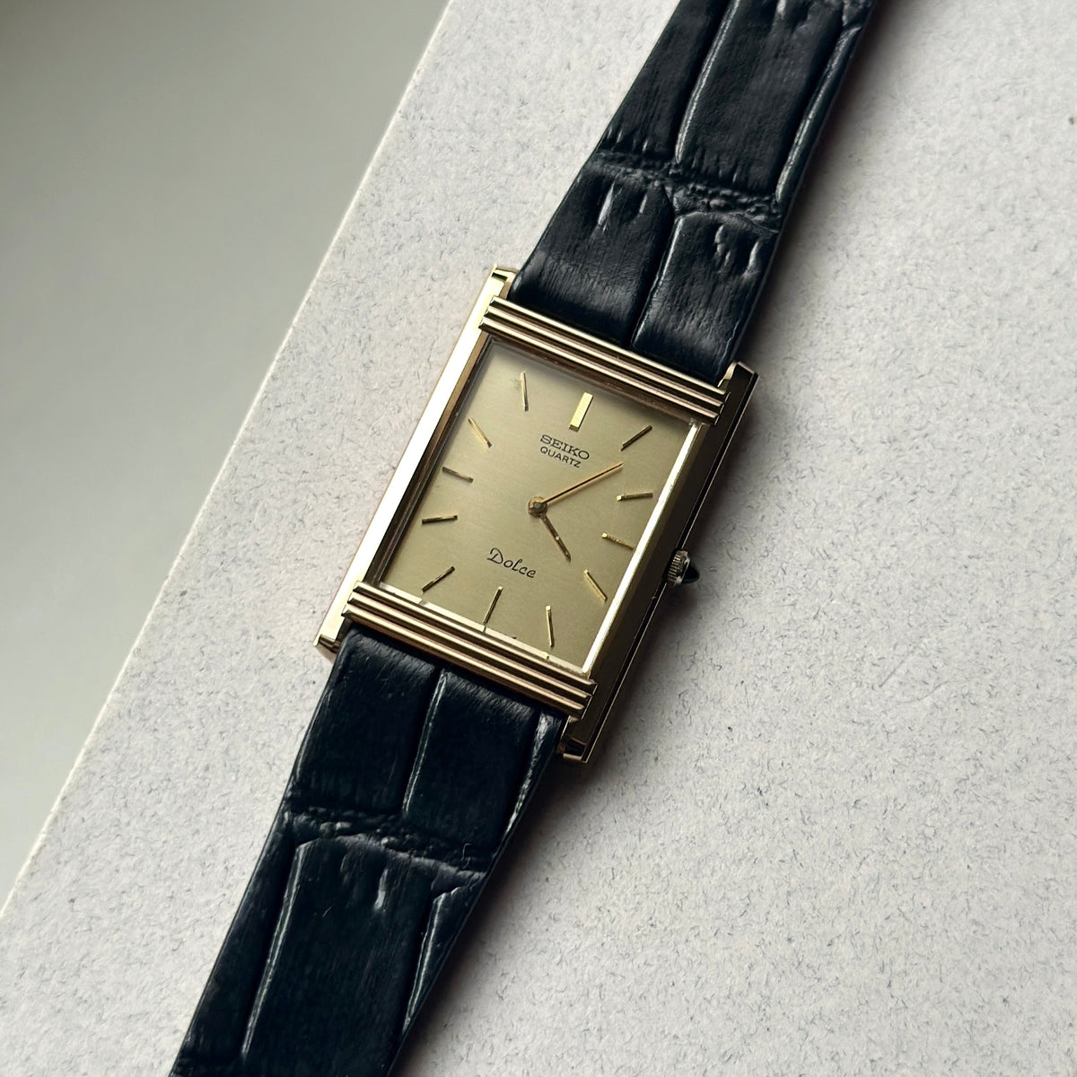 1984 Seiko Dolce Tungsten Carbide 1220-5120