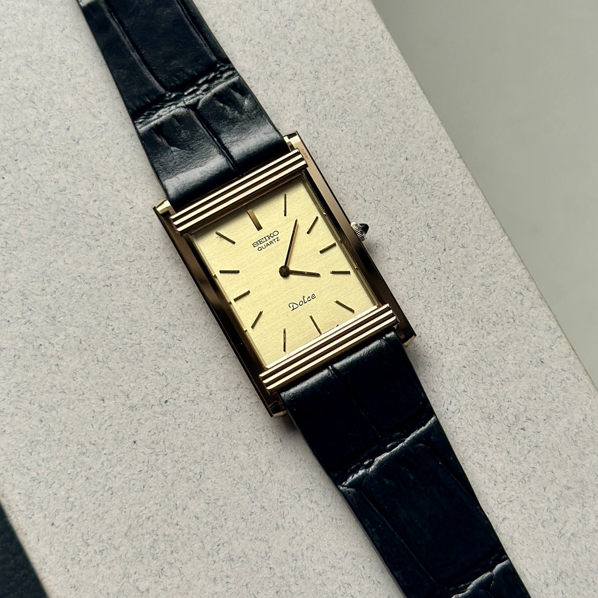 1984 Seiko Dolce Tungsten Carbide 1220-5120