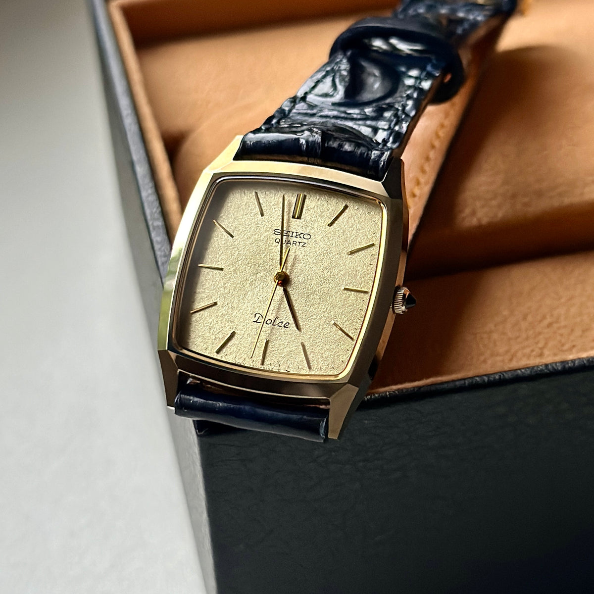 1988 Seiko Dolce Tungsten Carbide 7731-5160