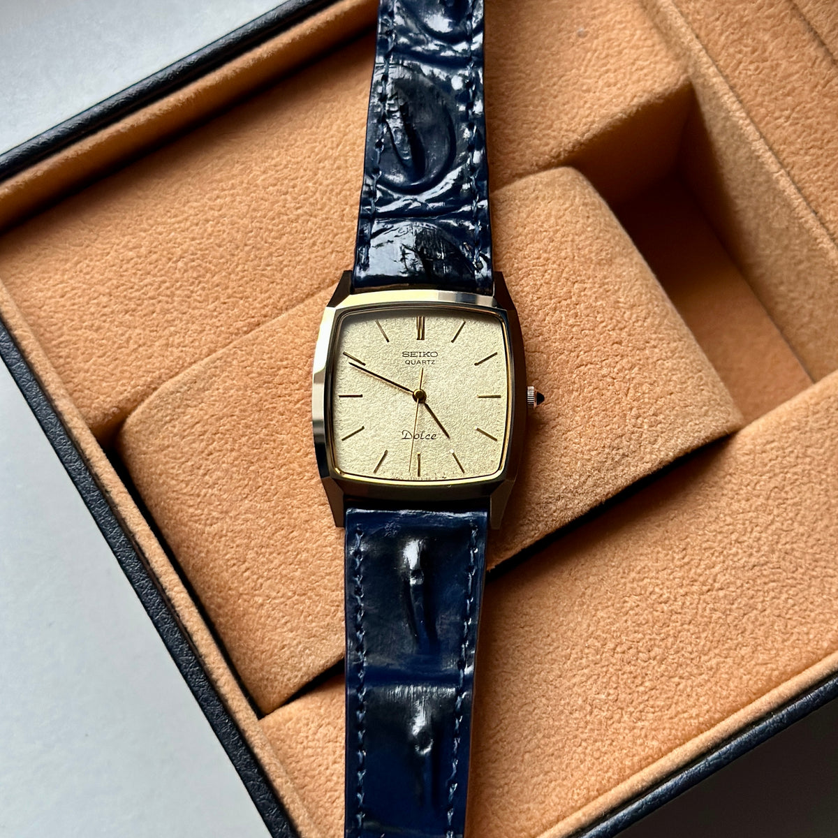 1988 Seiko Dolce Tungsten Carbide 7731-5160