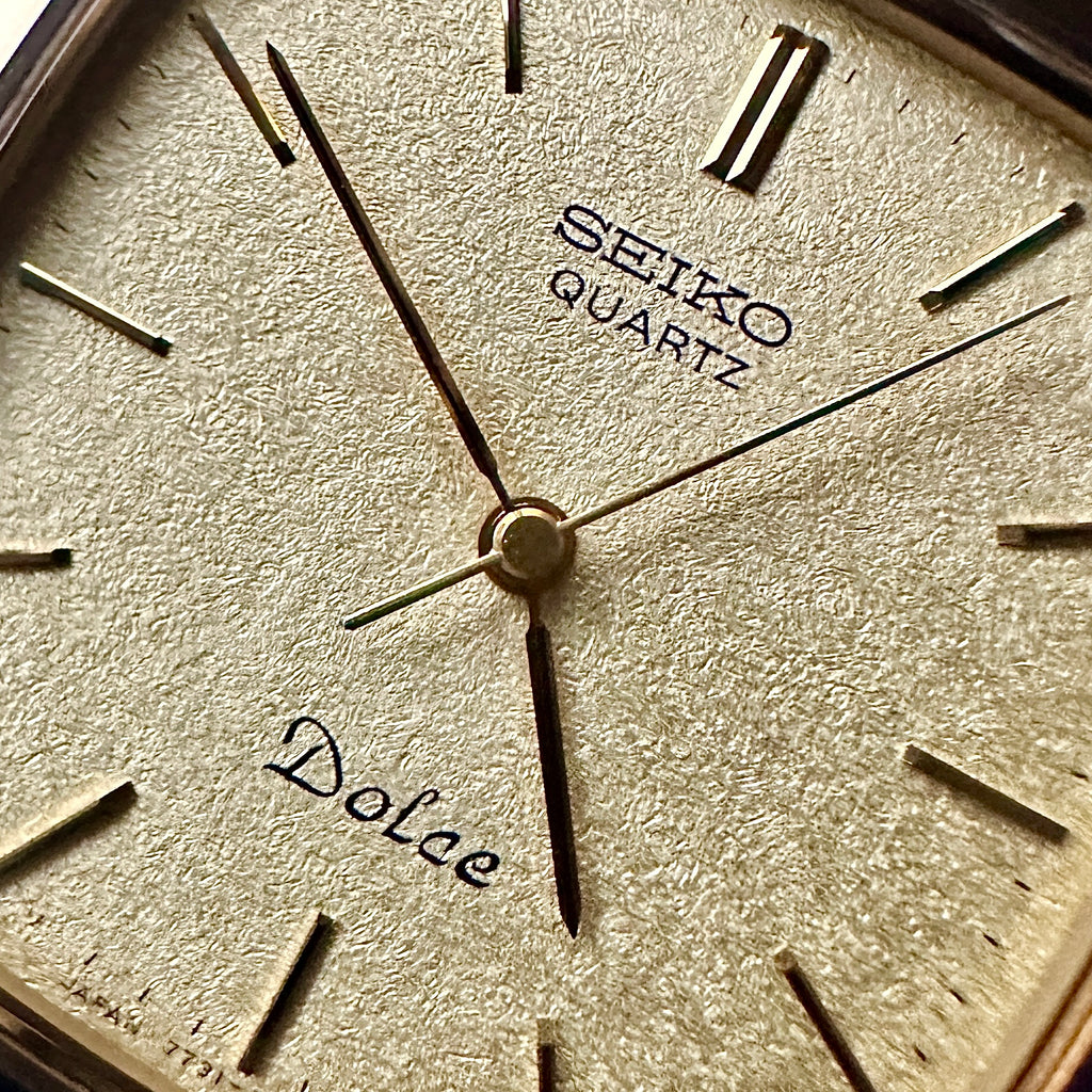 1988 Seiko Dolce Tungsten Carbide 7731-5160