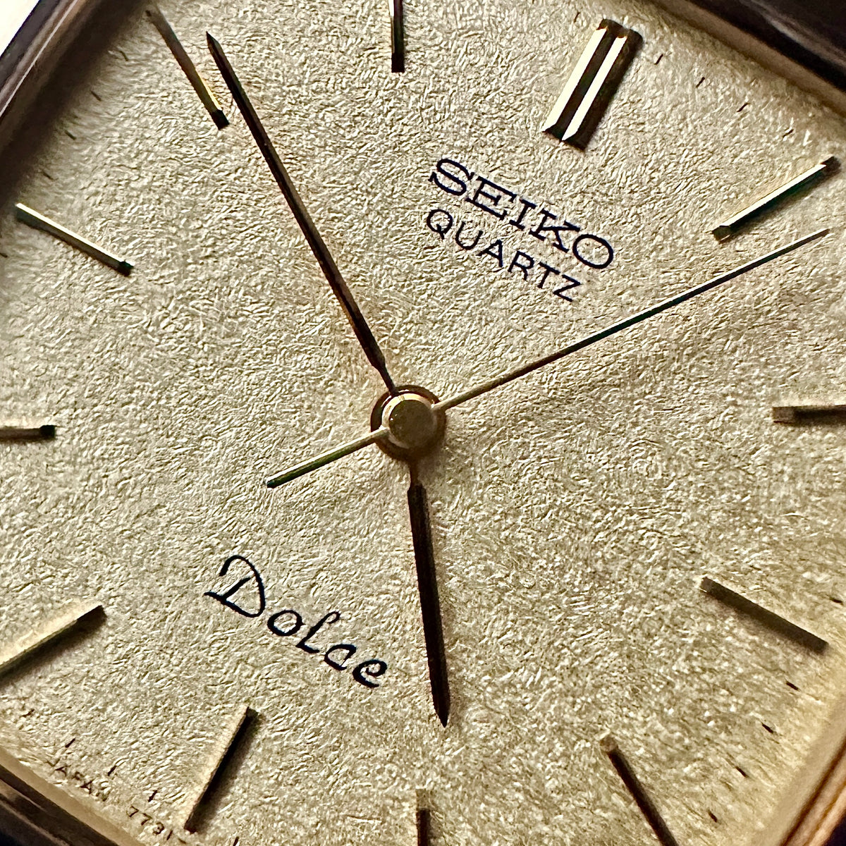 1988 Seiko Dolce Tungsten Carbide 7731-5160
