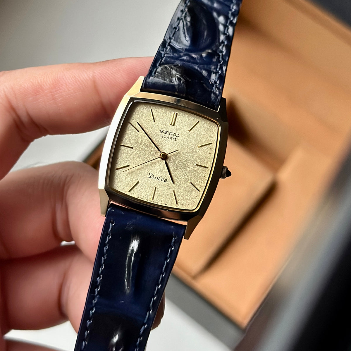 1988 Seiko Dolce Tungsten Carbide 7731-5160