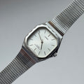 1980s Citizen White Leopard 7933-799976